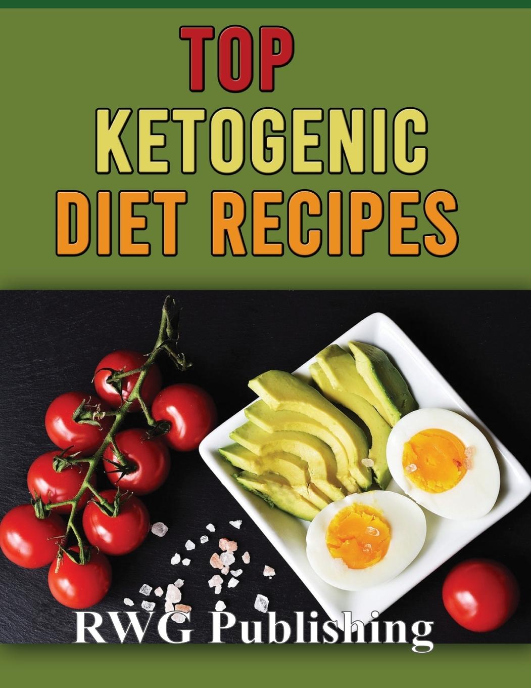 Vorderes Coverbild TOP KETOGENIC DIET RECIPES (full Color)