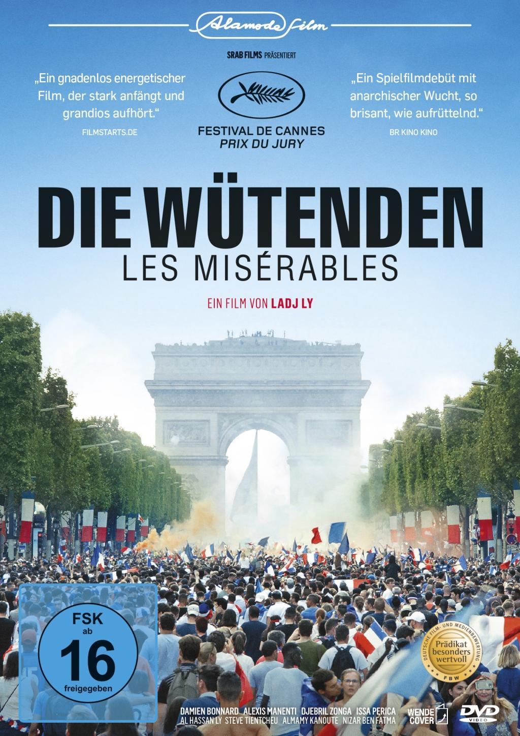 Vorderes Coverbild Die Wütenden - Les Misérables