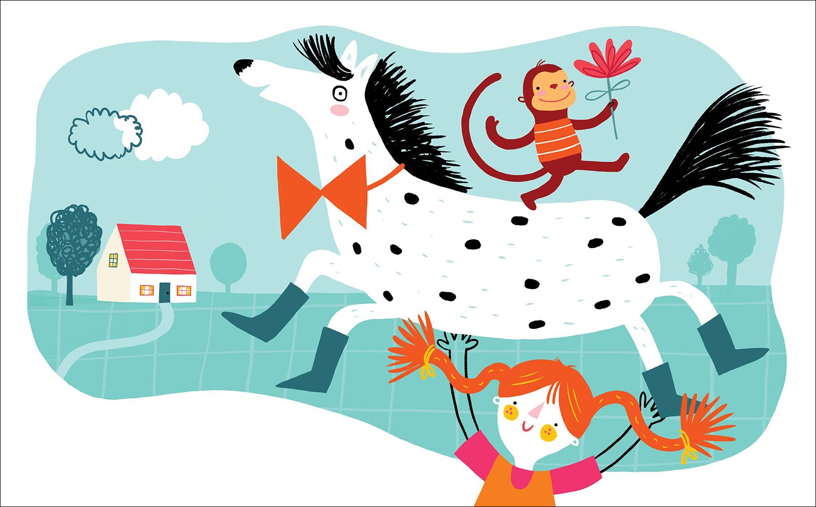 Beispielinhalt (Bild) Astrid Lindgren