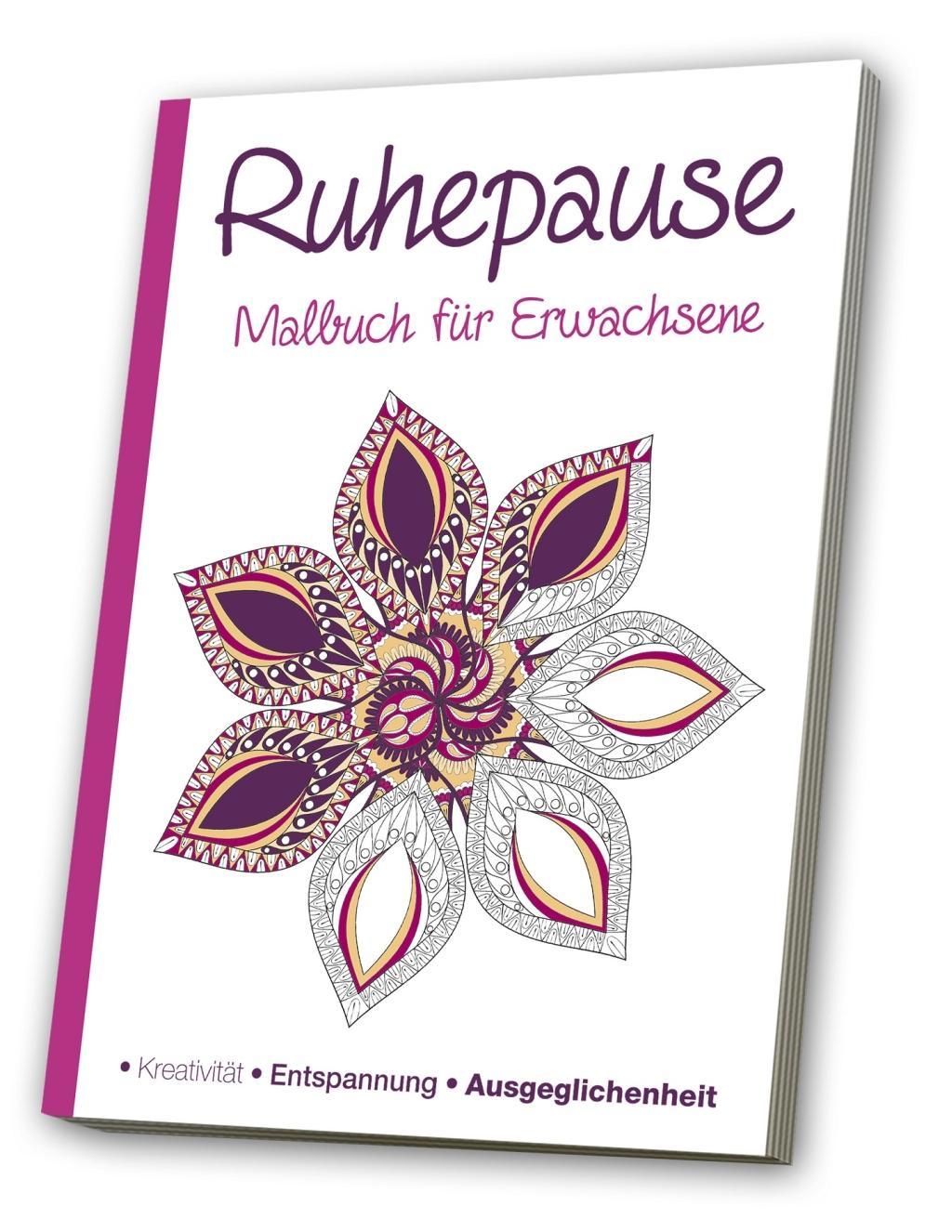 Vorderes Coverbild Malbuch für Erwachsene - Meine Ruhepause