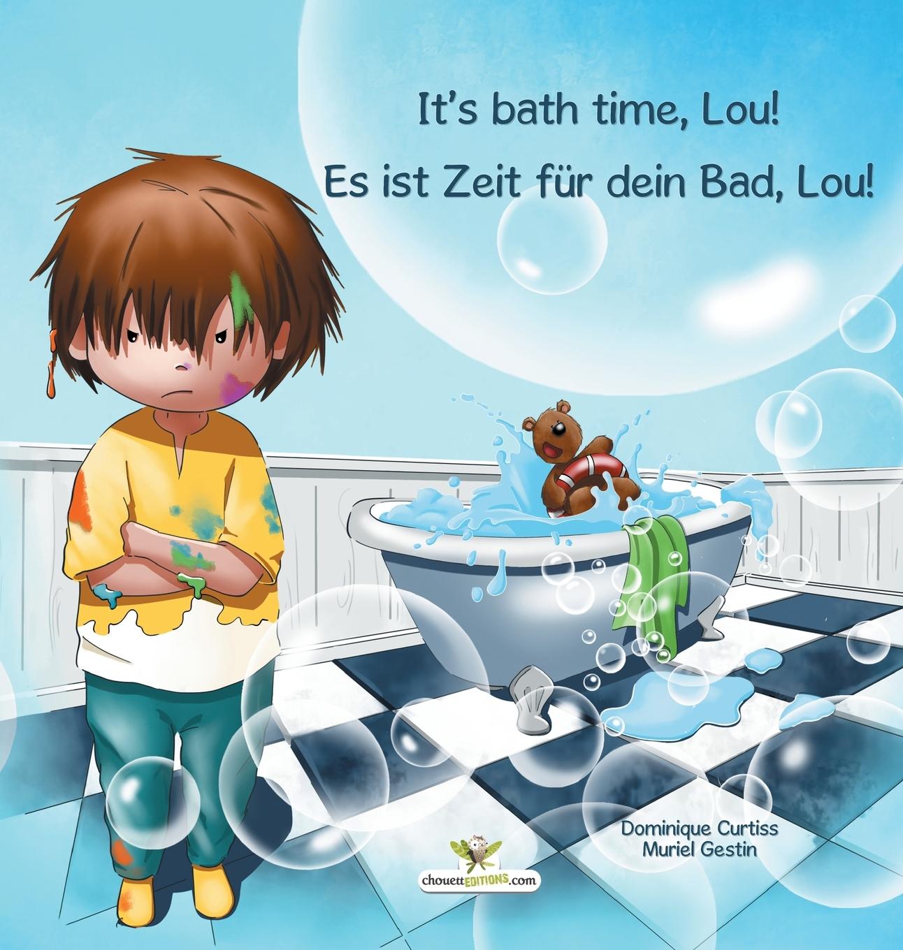 Vorderes Coverbild It's bath time, Lou! - Es ist Zeit für dein Bad, Lou!
