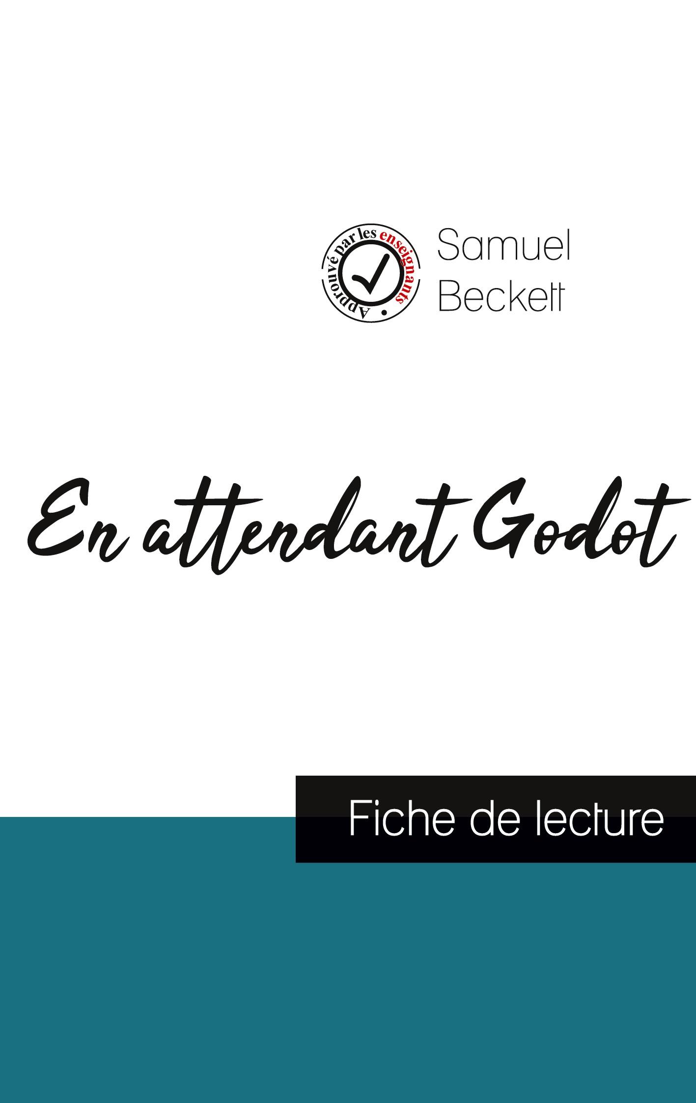 Vorderes Coverbild En attendant Godot de Samuel Beckett (fiche de lecture et analyse complète de l'oeuvre)