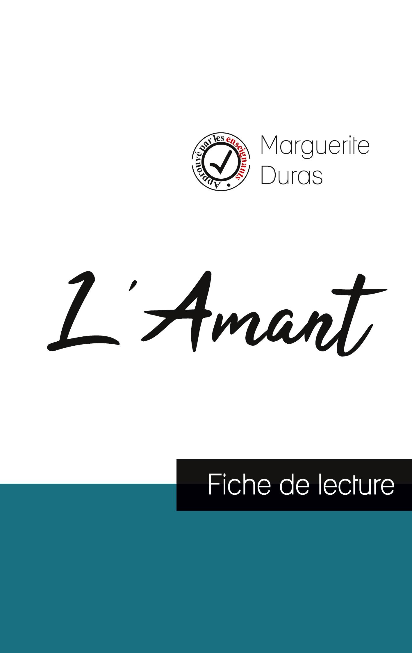 Vorderes Coverbild L'Amant de Marguerite Duras (fiche de lecture et analyse complète de l'oeuvre)