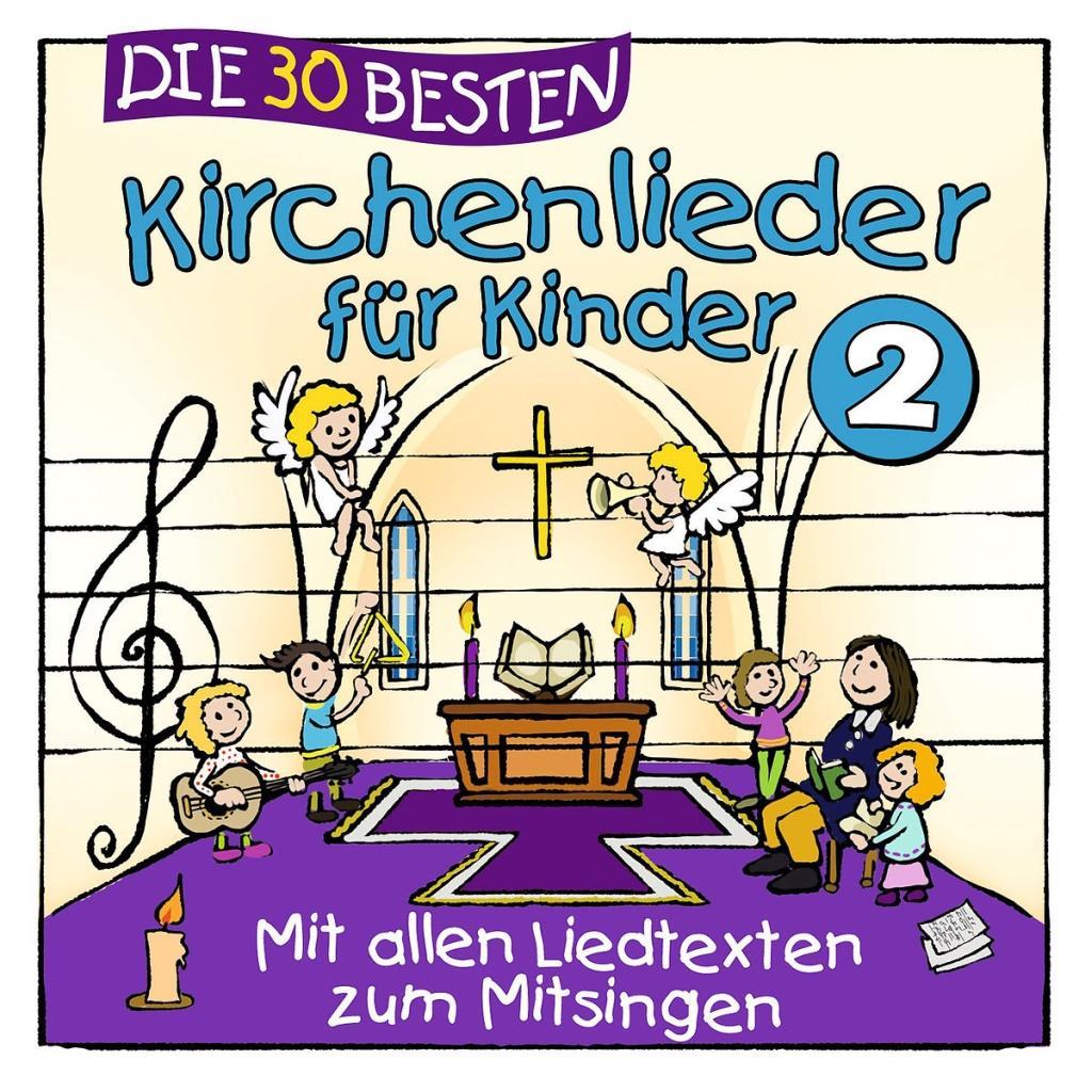 Vorderes Coverbild Die 30 besten Kirchenlieder für Kinder 2