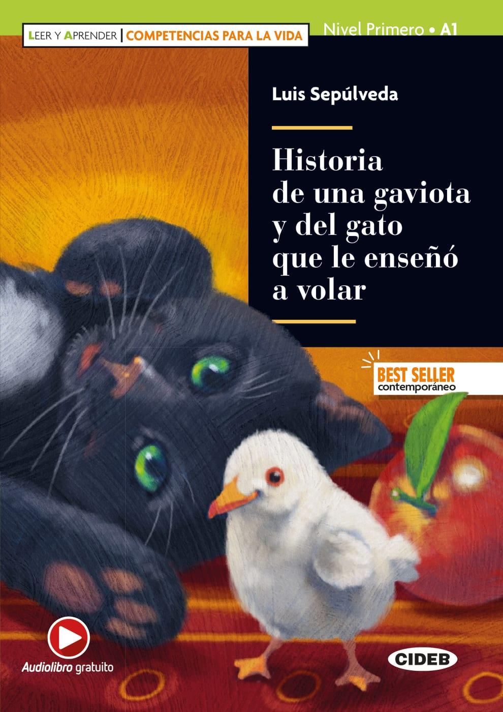 Vorderes Coverbild Historia de una gaviota y del gato que le enseñó a volar