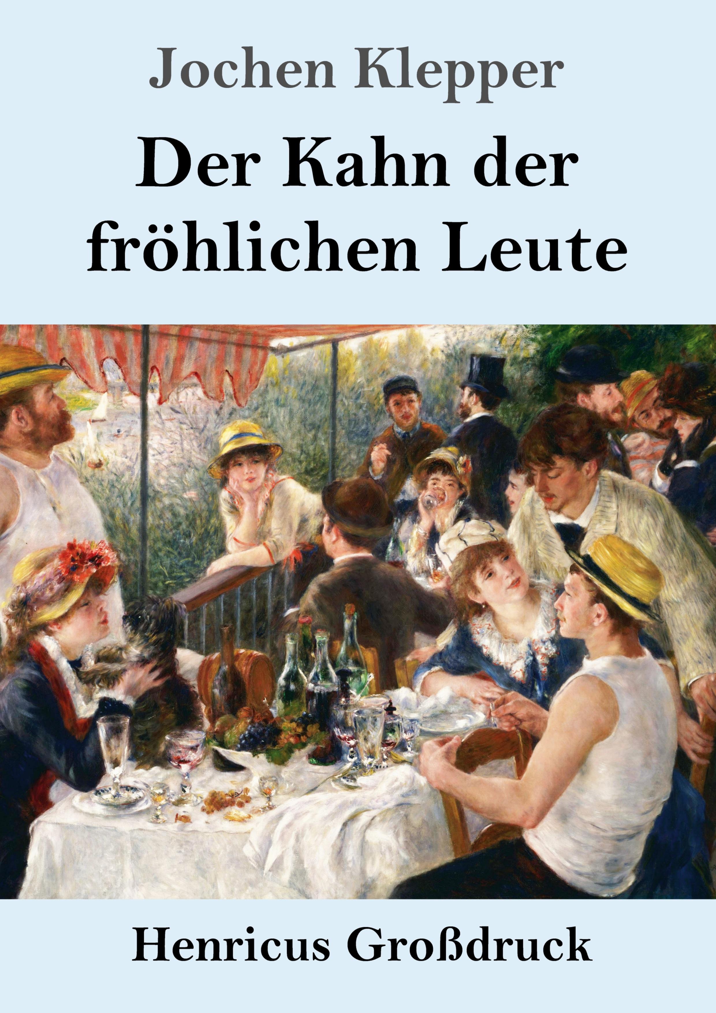 Vorderes Coverbild Der Kahn der fröhlichen Leute (Großdruck)