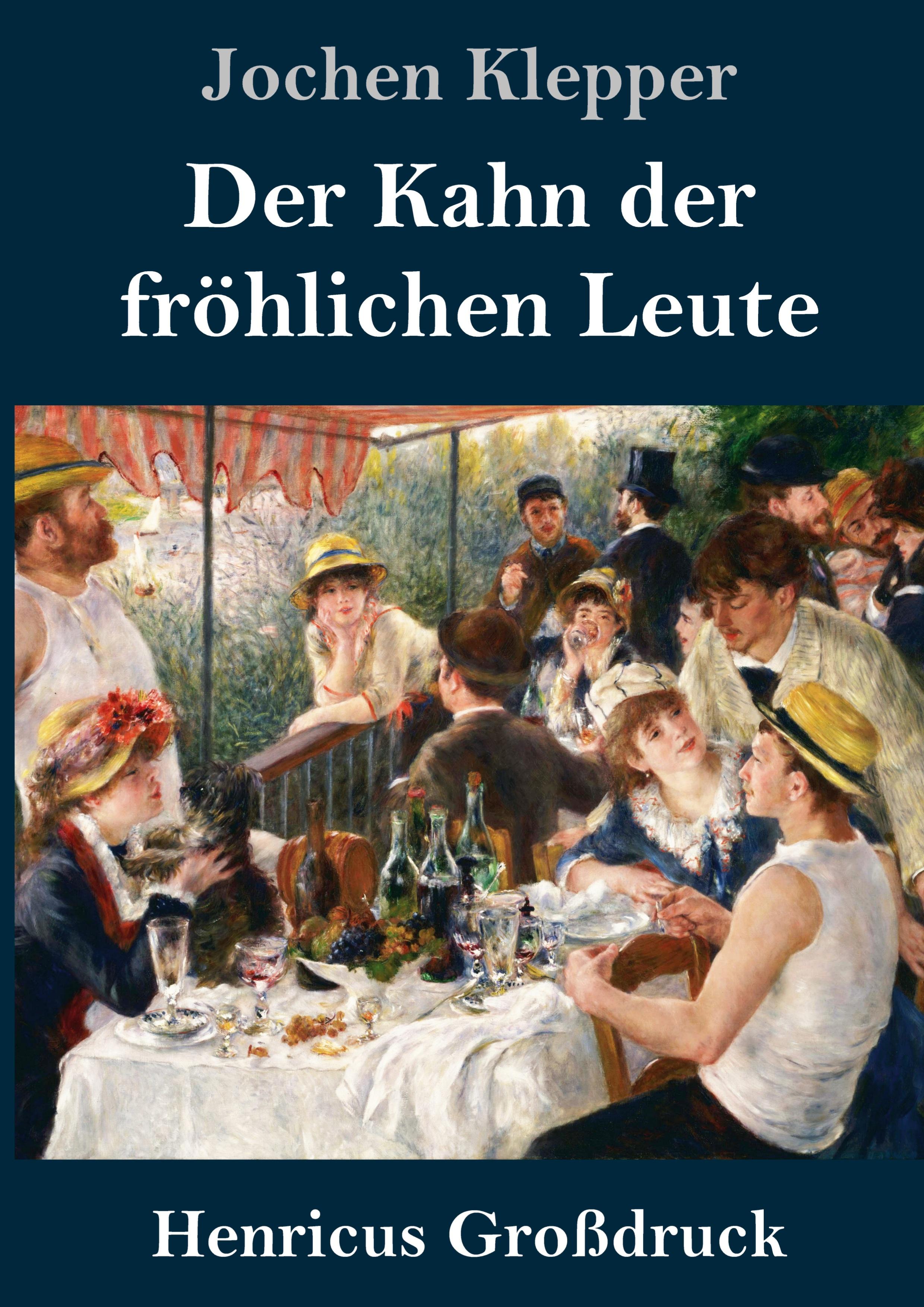 Vorderes Coverbild Der Kahn der fröhlichen Leute (Großdruck)