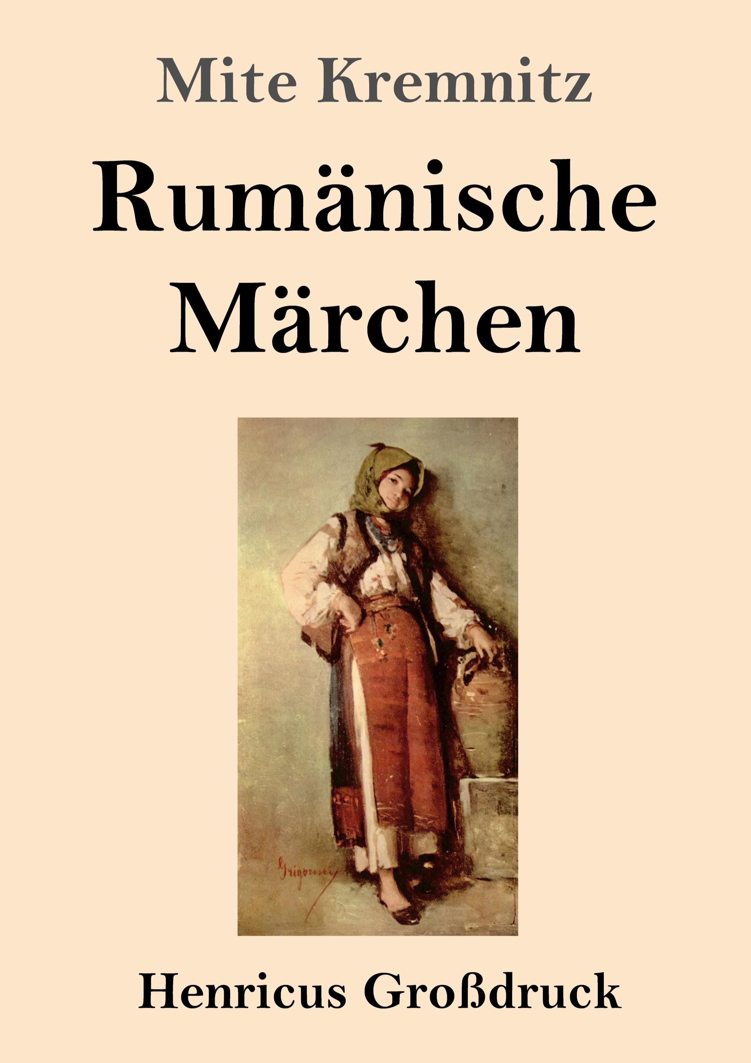 Vorderes Coverbild Rumänische Märchen (Großdruck)