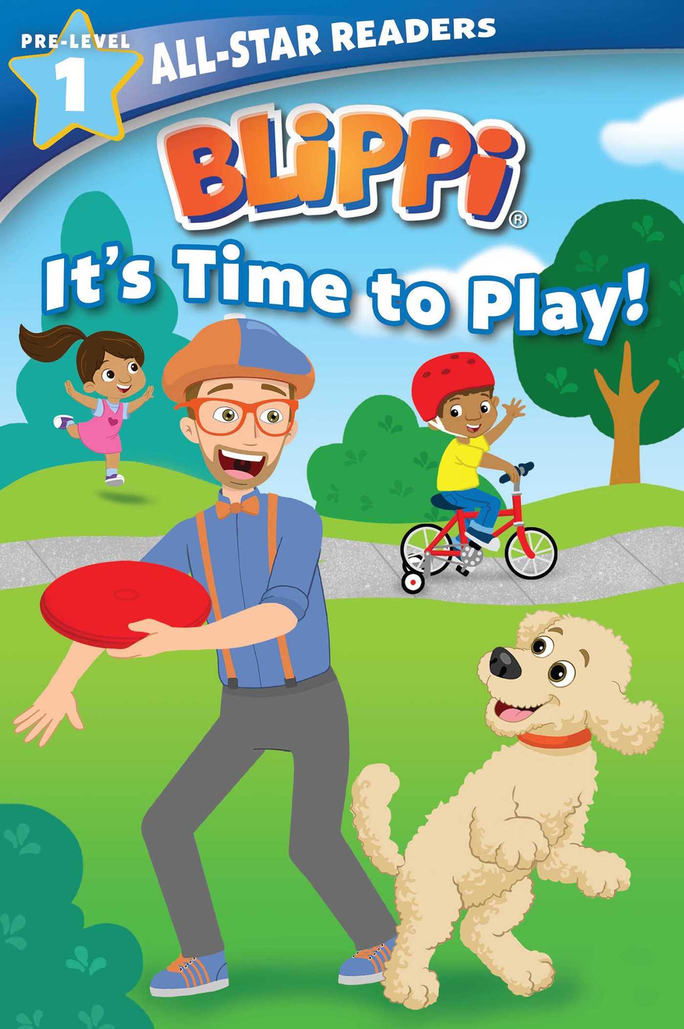 Vorderes Coverbild Blippi: It's Time to Play: All-Star Reader Pre-Level 1