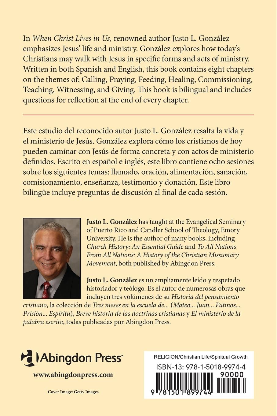 Rückseitencover When Christ Lives in Us