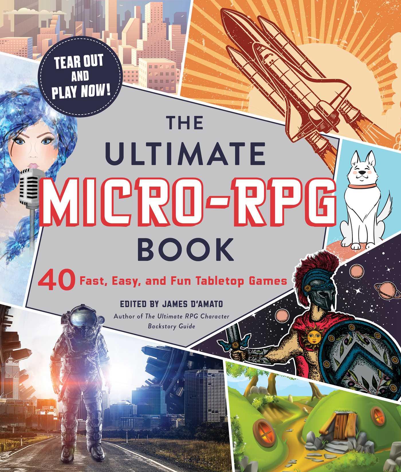 Vorderes Coverbild The Ultimate Micro-RPG Book