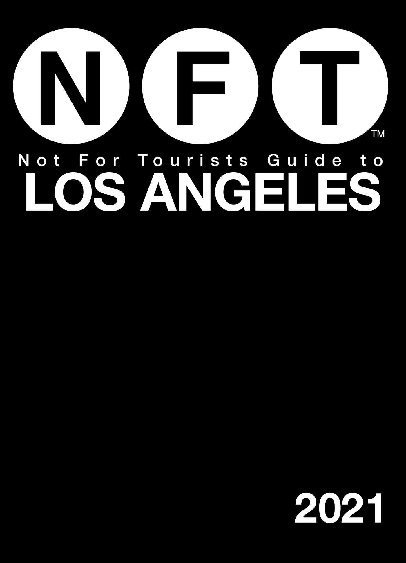Vorderes Coverbild Not for Tourists Guide to Los Angeles 2021
