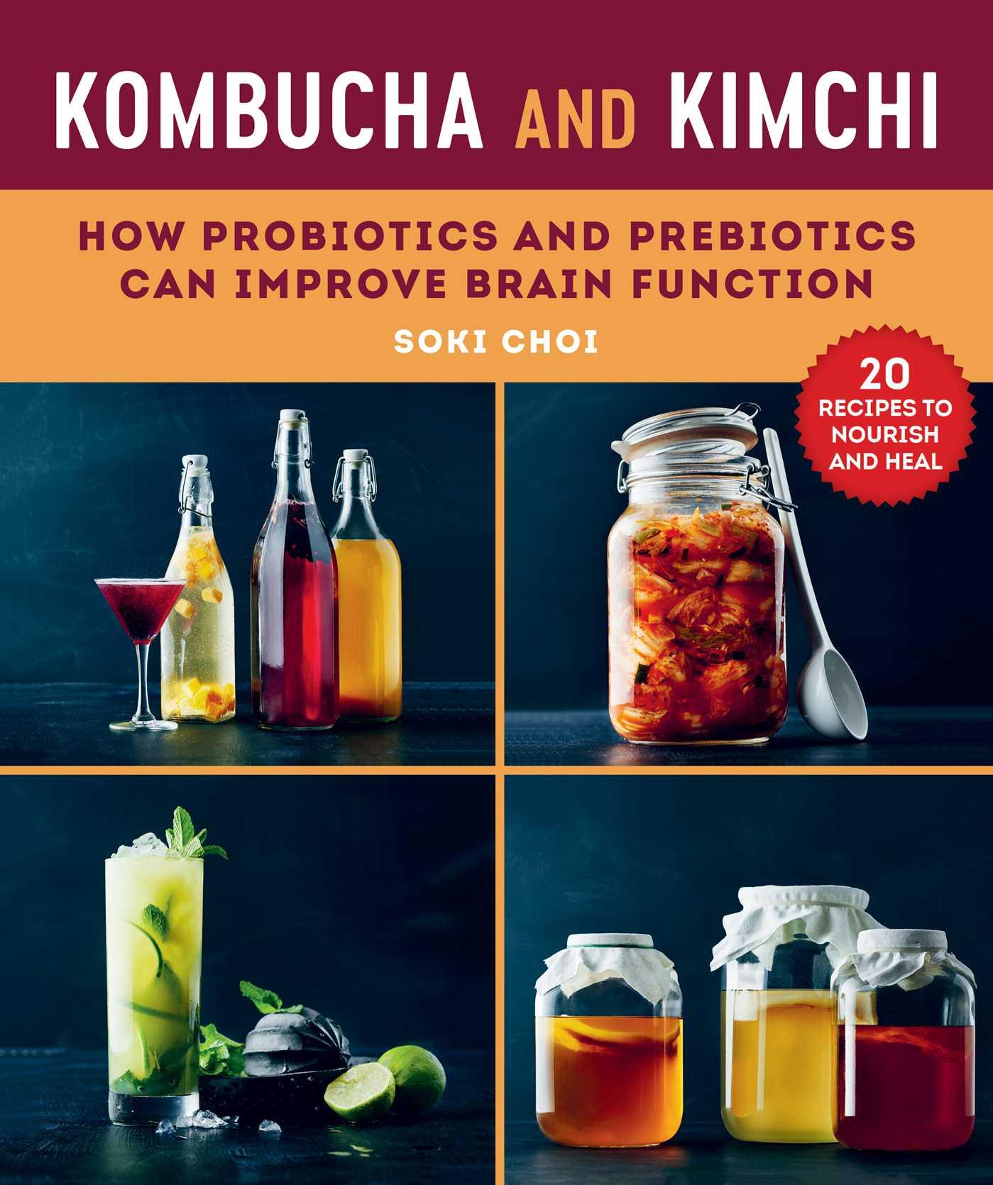 Vorderes Coverbild Kombucha and Kimchi