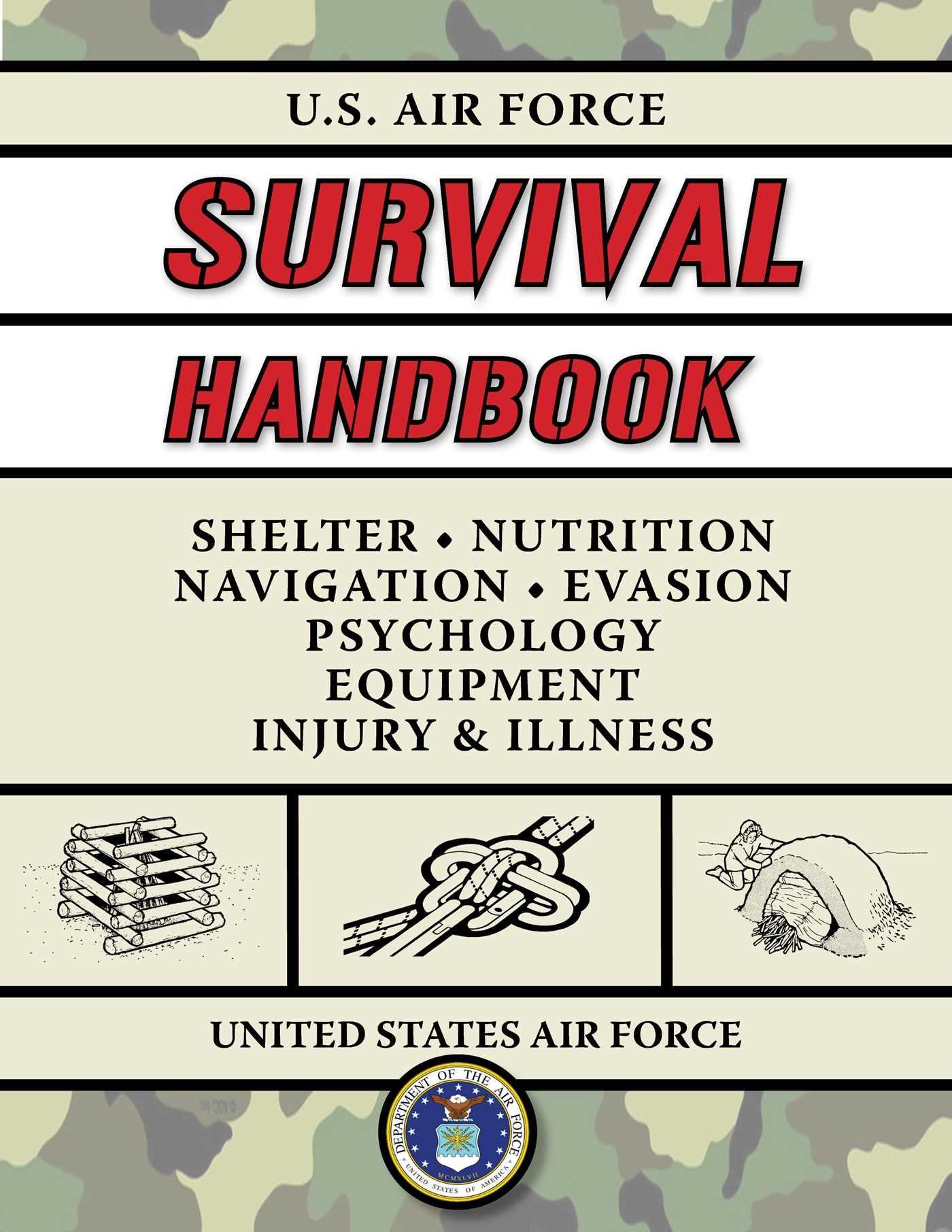 Vorderes Coverbild U.S. Air Force Survival Handbook