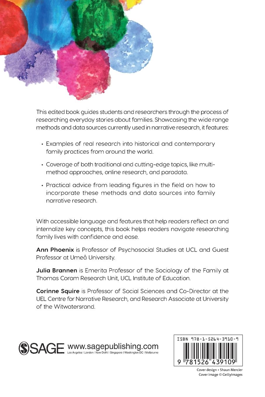 Rückseitencover Researching Family Narratives