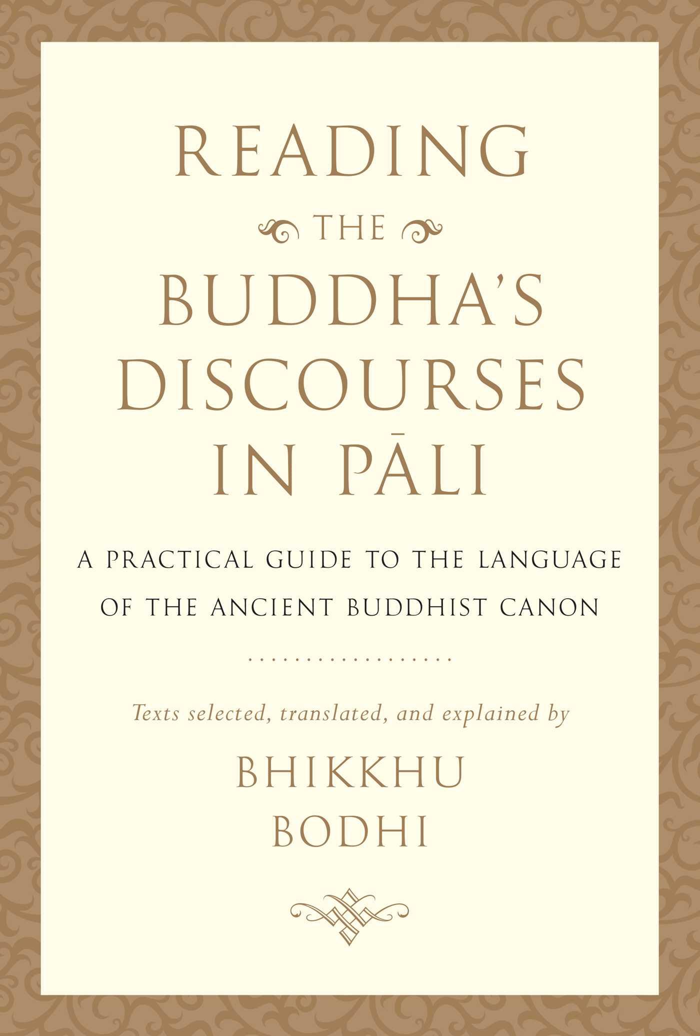 Vorderes Coverbild Reading the Buddha's Discourses in Pali