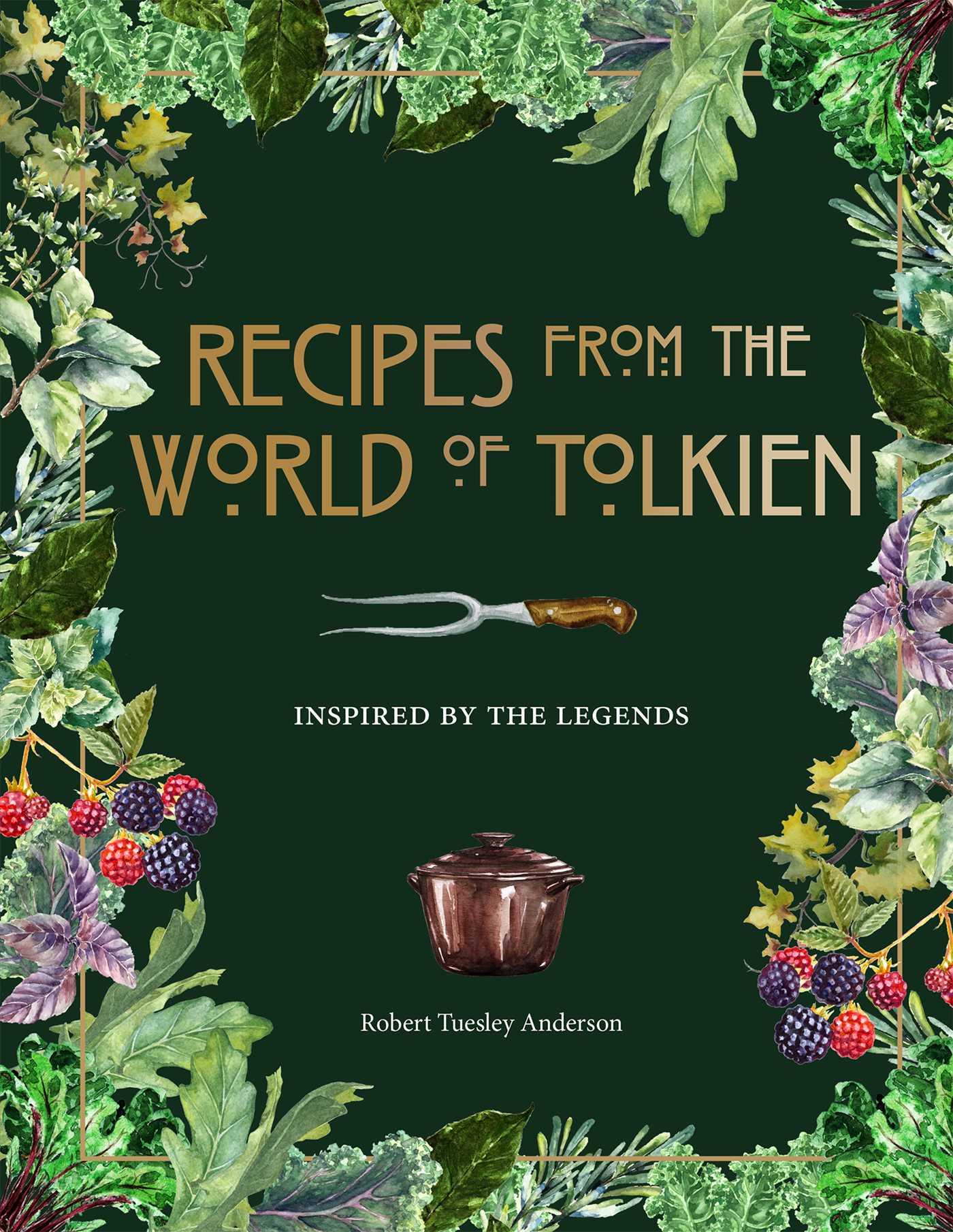 Vorderes Coverbild Recipes from the World of Tolkien
