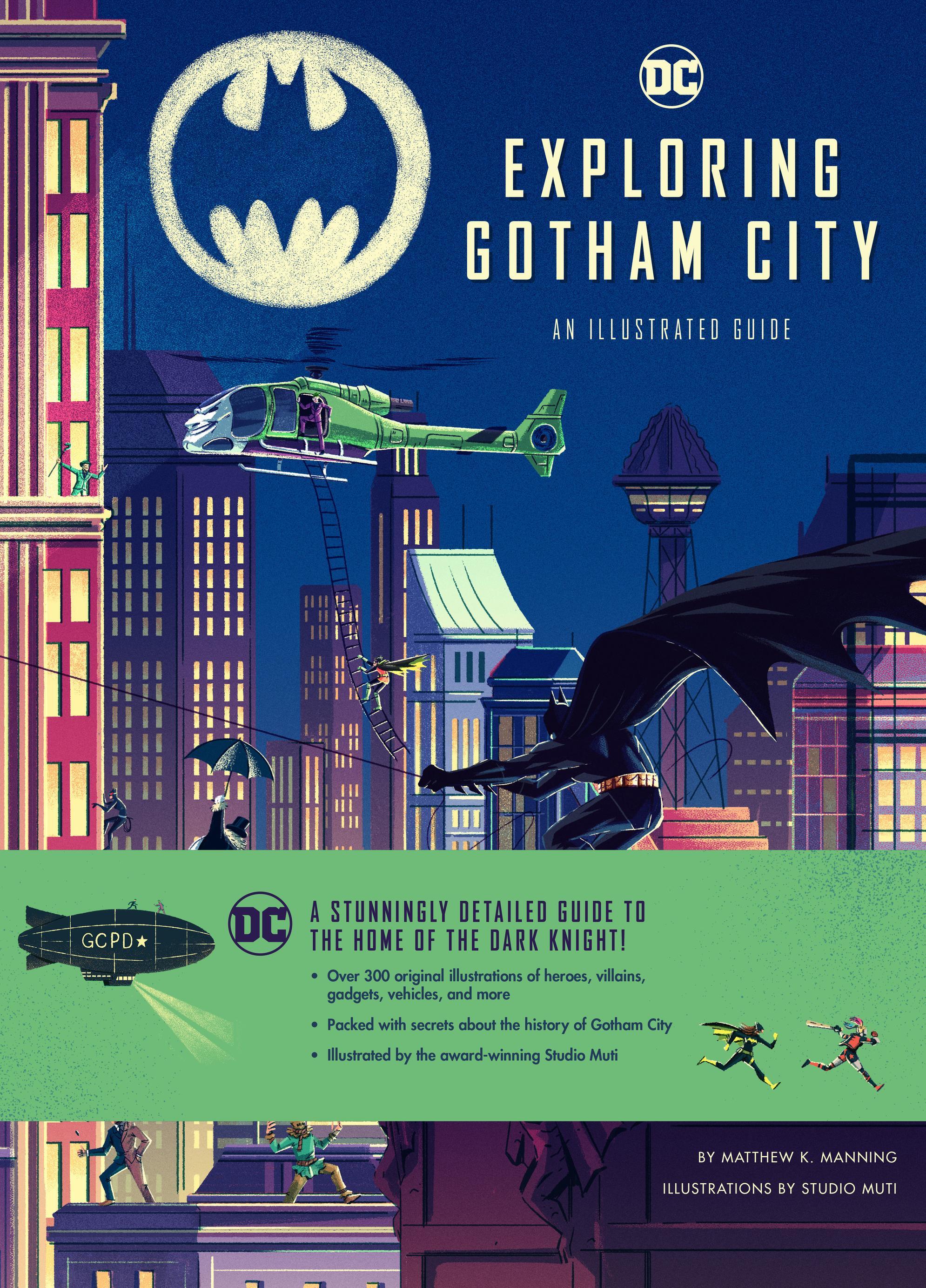 Vorderes Coverbild Exploring Gotham City