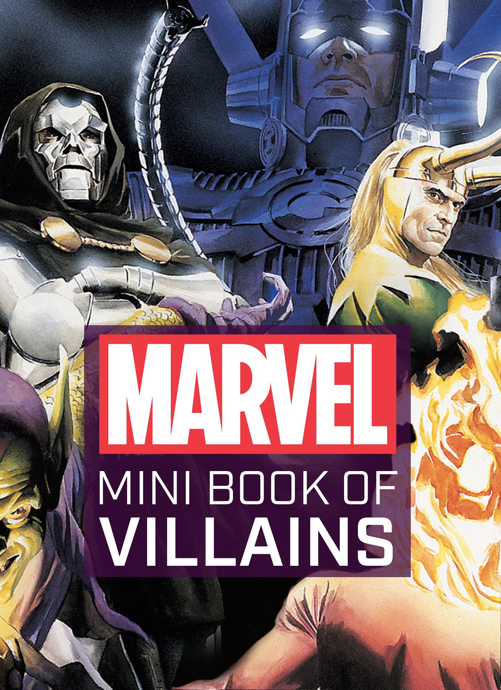 Vorderes Coverbild Marvel Comics: Mini Book of Villains