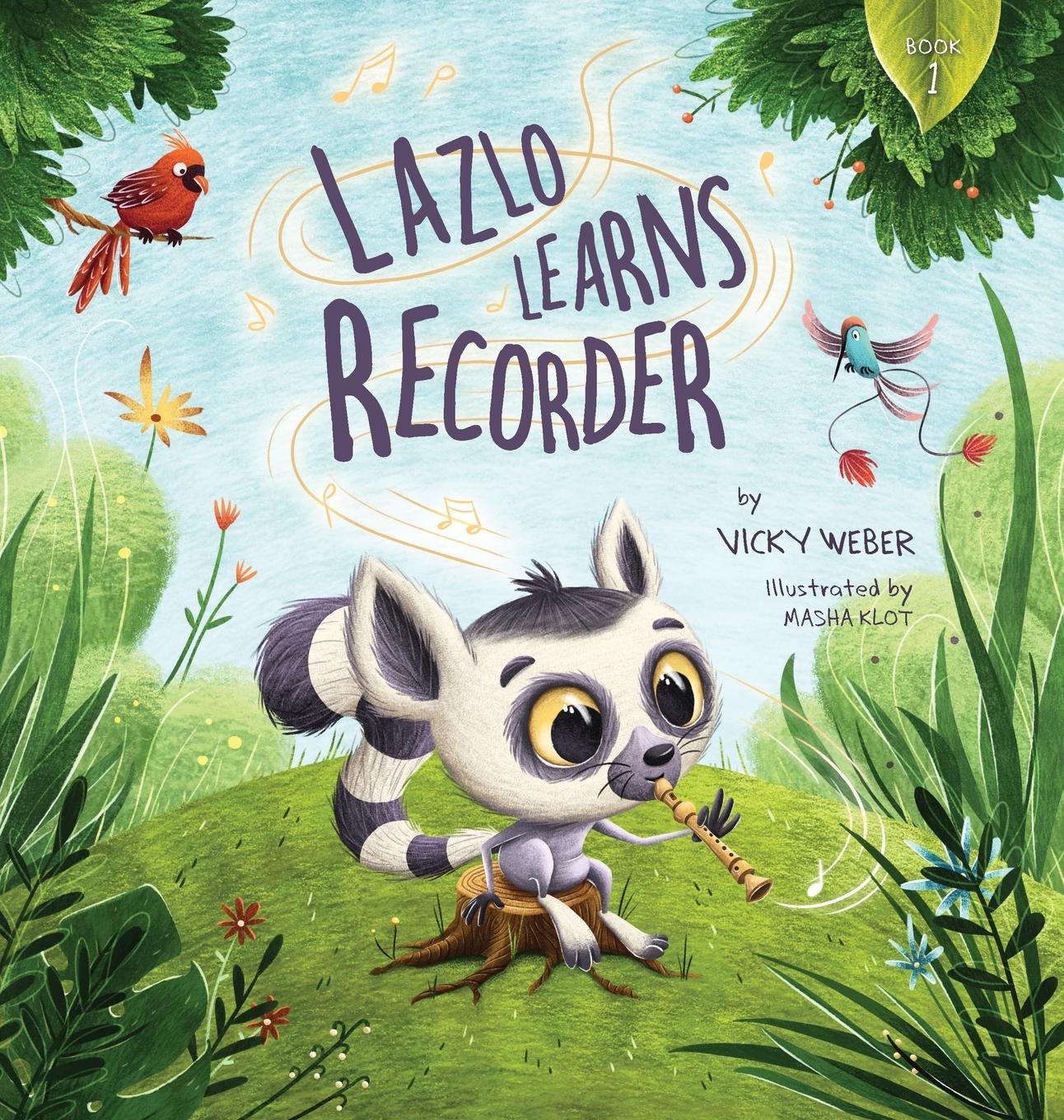 Vorderes Coverbild Lazlo Learns Recorder