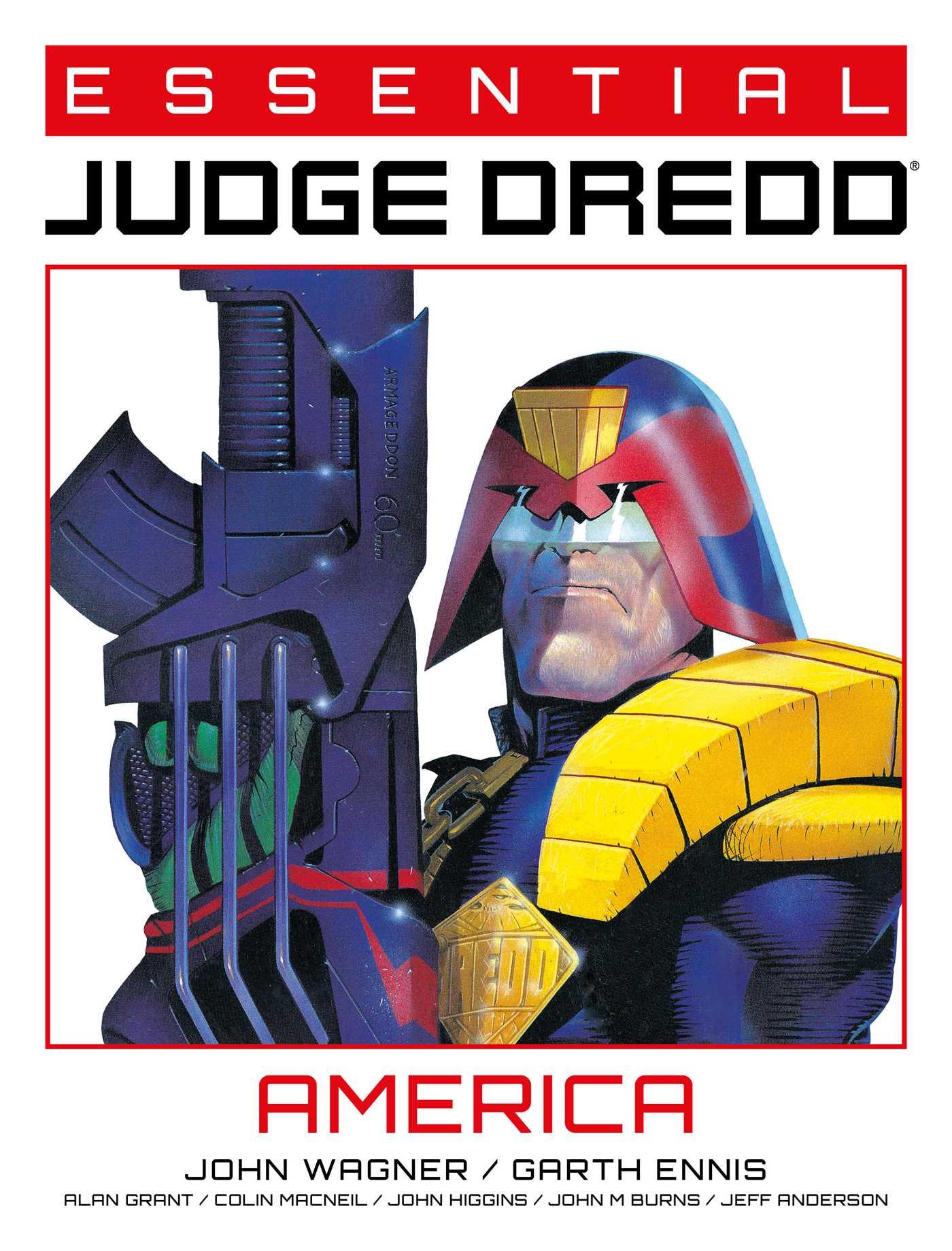Vorderes Coverbild Essential Judge Dredd: America