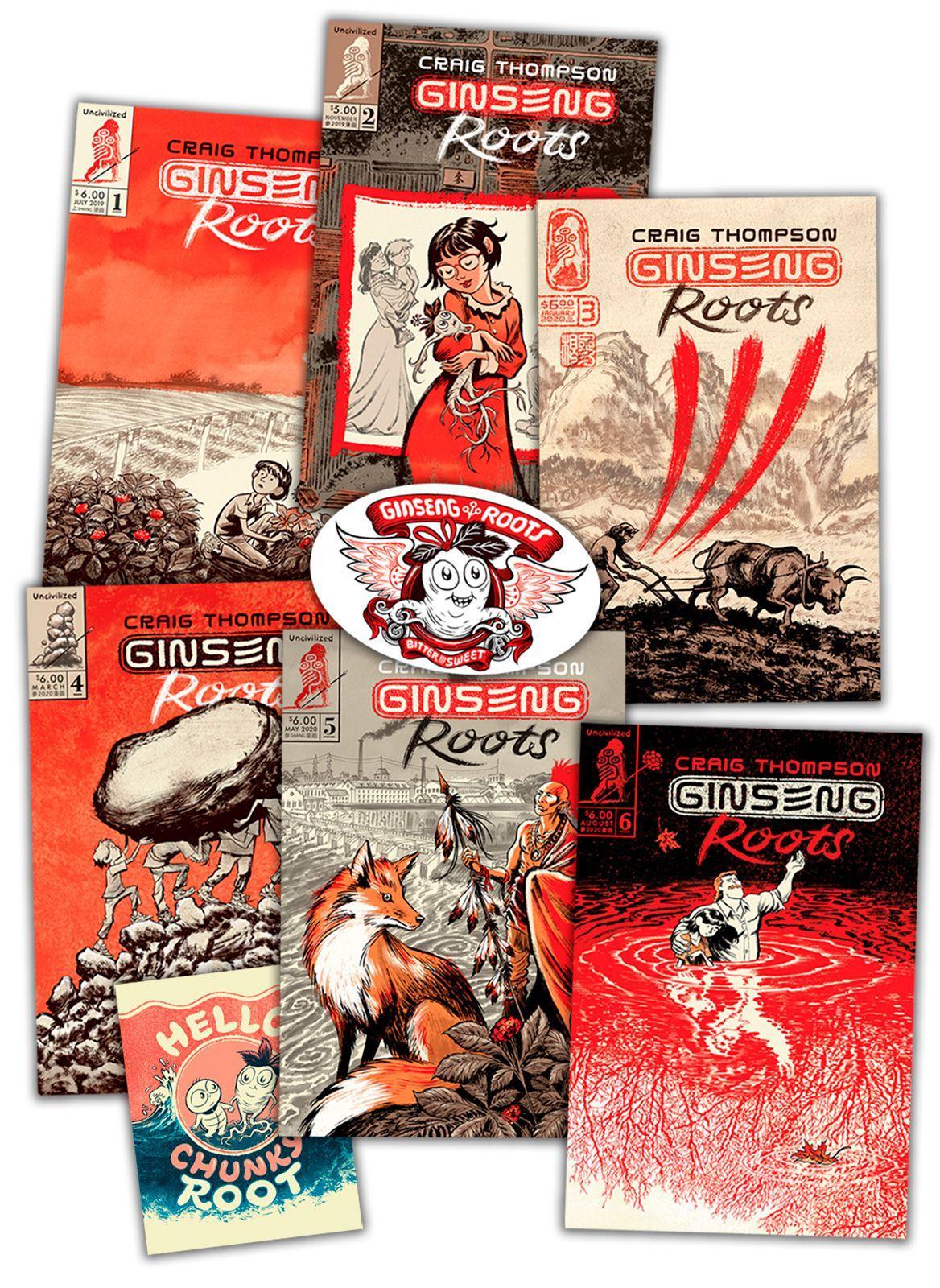 Vorderes Coverbild Ginseng Roots 1-6