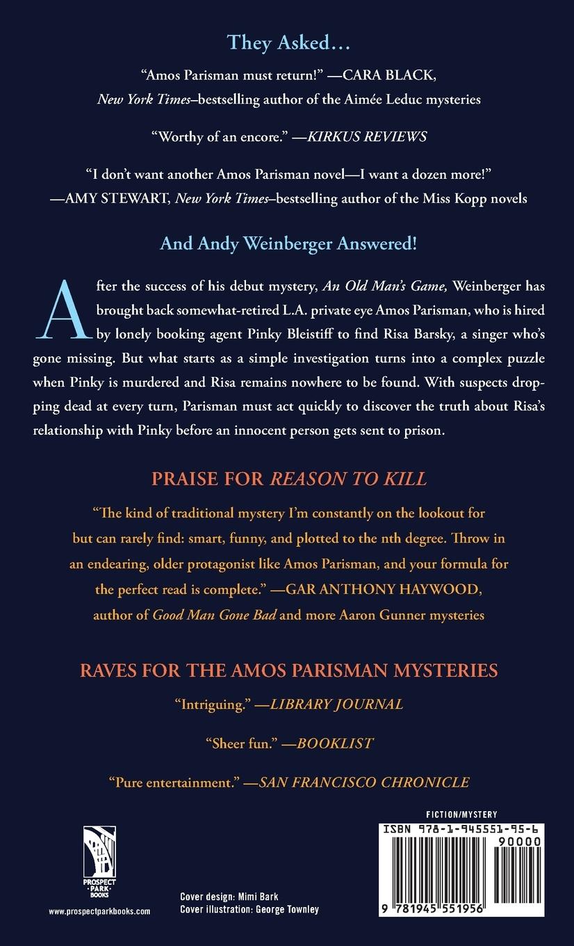 Rückseitencover Reason To Kill