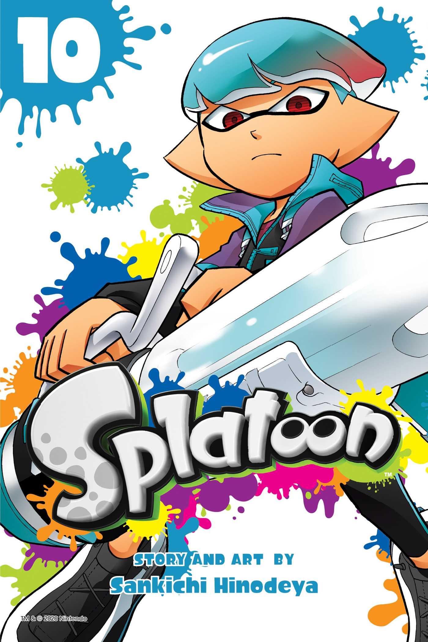 Vorderes Coverbild Splatoon, Vol. 10