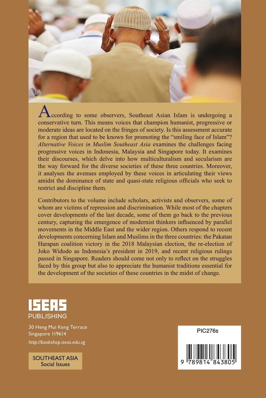 Rückseitencover Alternative Voices in Muslim Southeast Asia