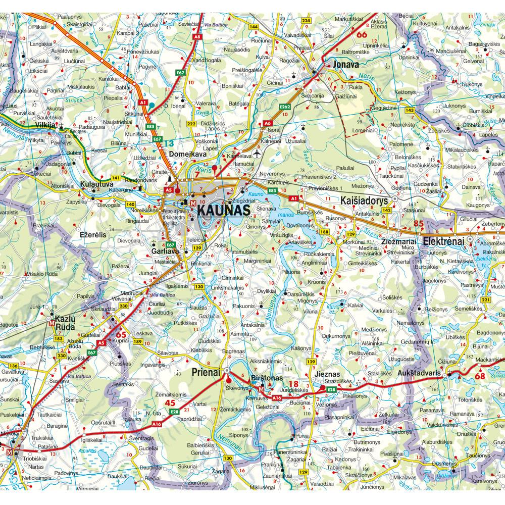 Beispielinhalt (Bild) Niederlande 1 : 300 000
