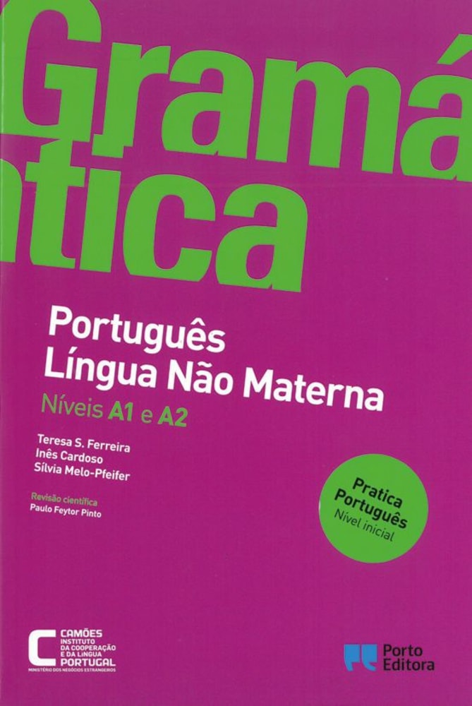Vorderes Coverbild Gramática de Português Língua Não Materna. Schülerbuch