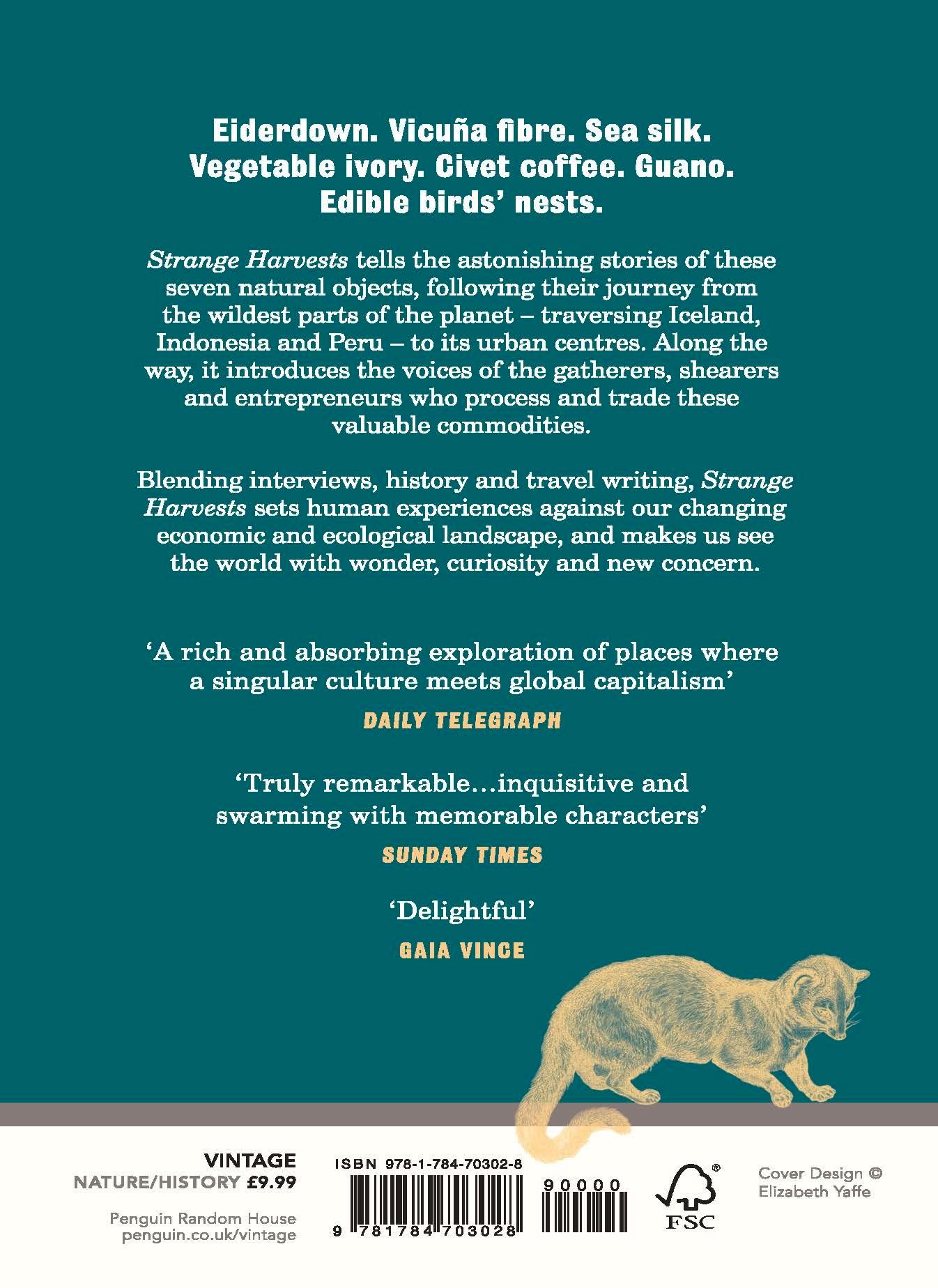 Rückseitencover Strange Harvests