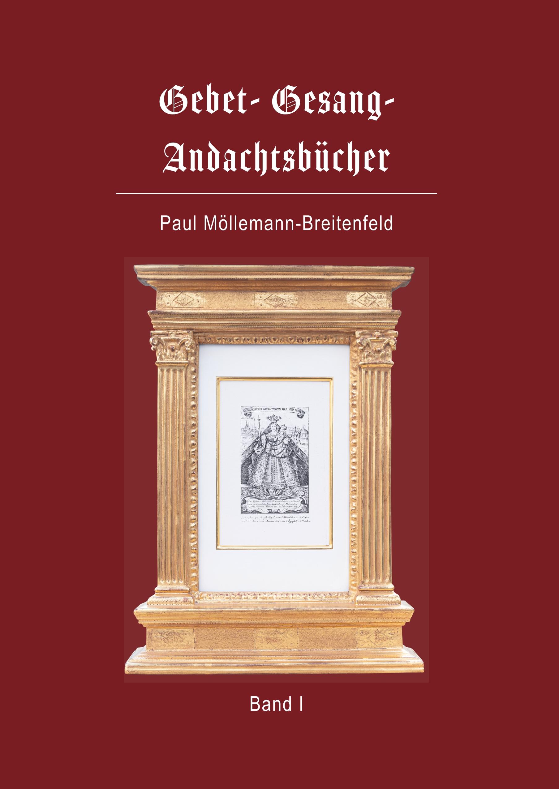 Vorderes Coverbild Gebet- Gesang- Andachtsbücher