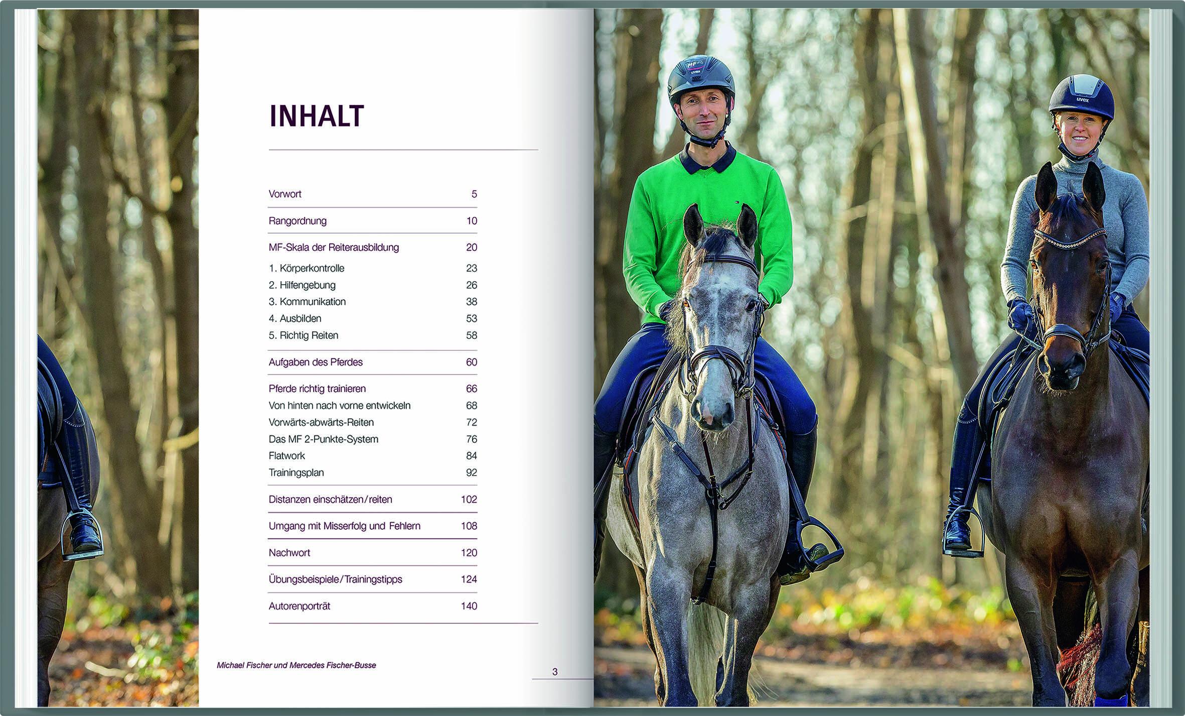 Beispielinhalt (Bild) Reiten - leicht & logisch