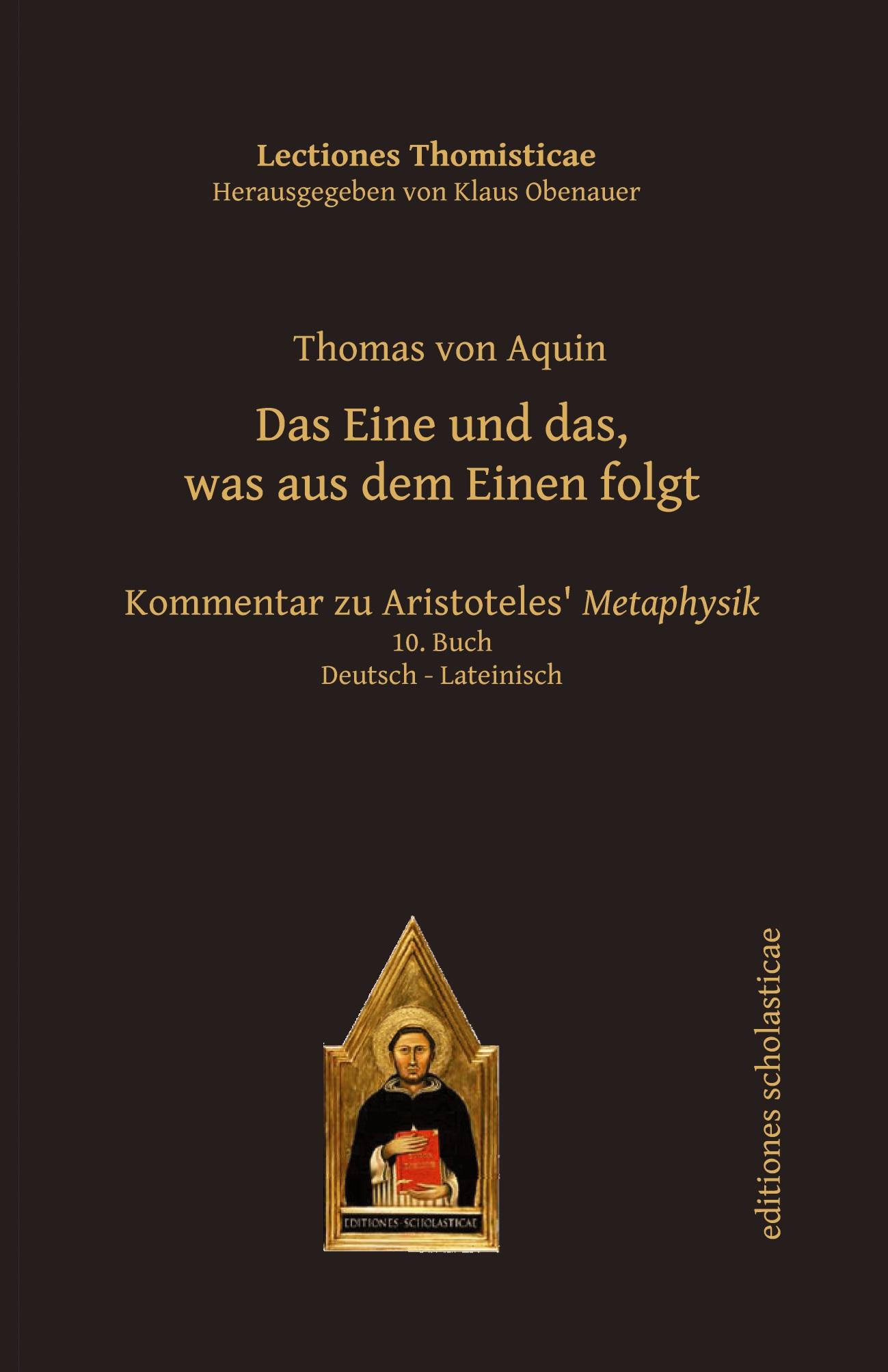 Vorderes Coverbild Das Eine und das, was aus dem Einen folgt
