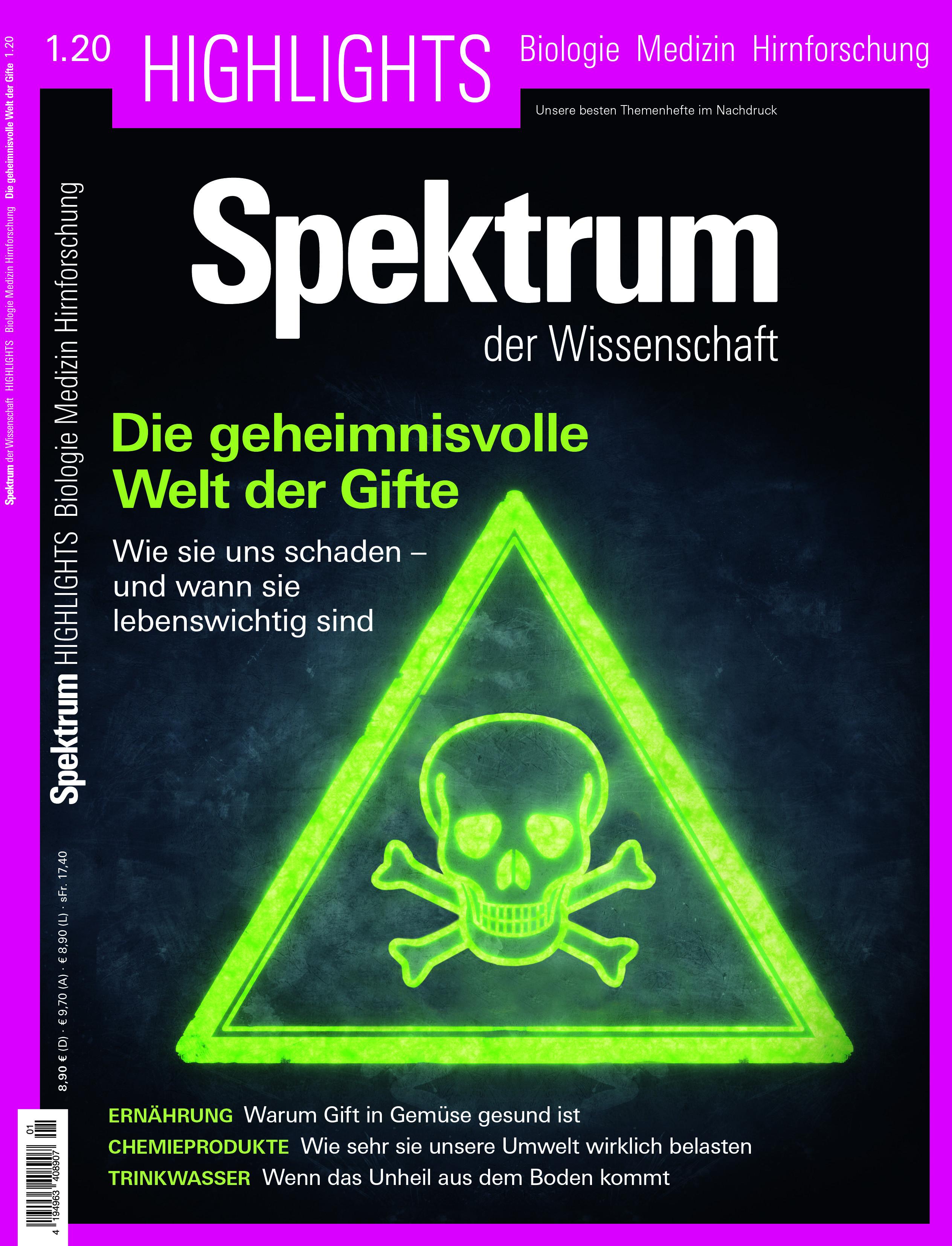 Vorderes Coverbild Die geheminisvolle Welt der Gifte