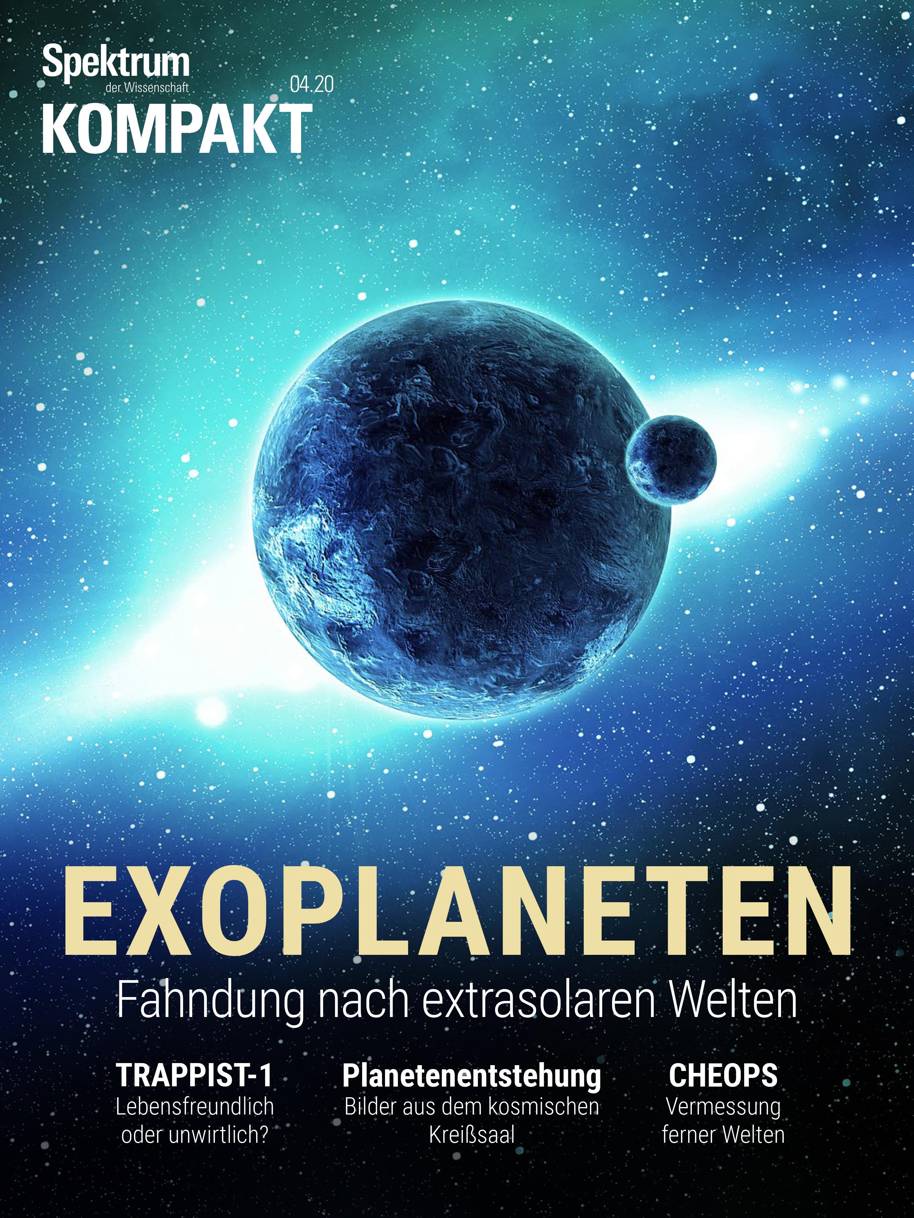 Vorderes Coverbild Spektrum Kompakt - Exoplaneten