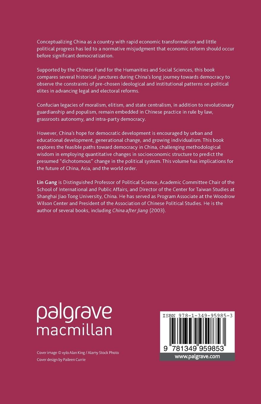 Rückseitencover China's Long Quest for Democracy