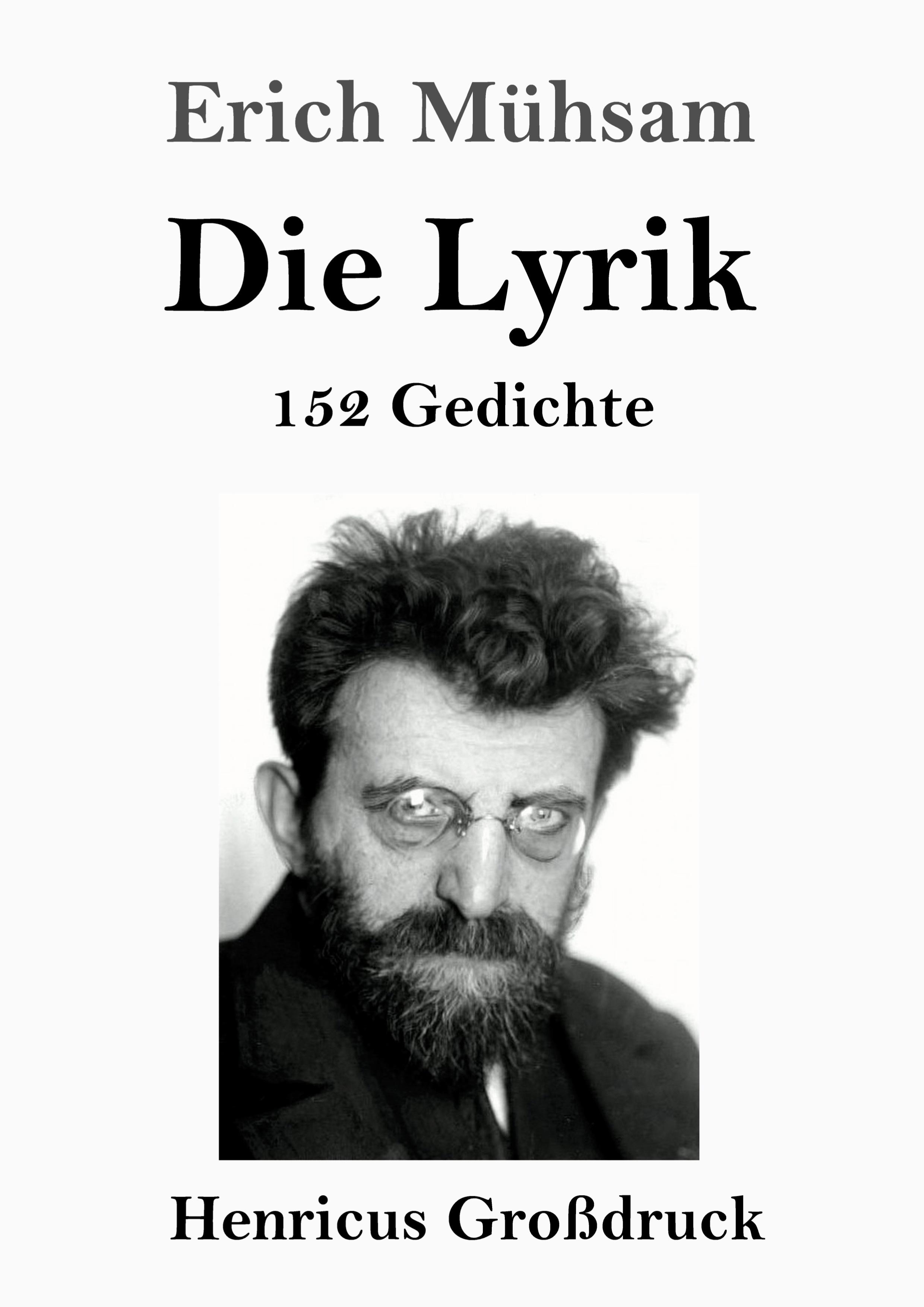 Vorderes Coverbild Die Lyrik (Großdruck)
