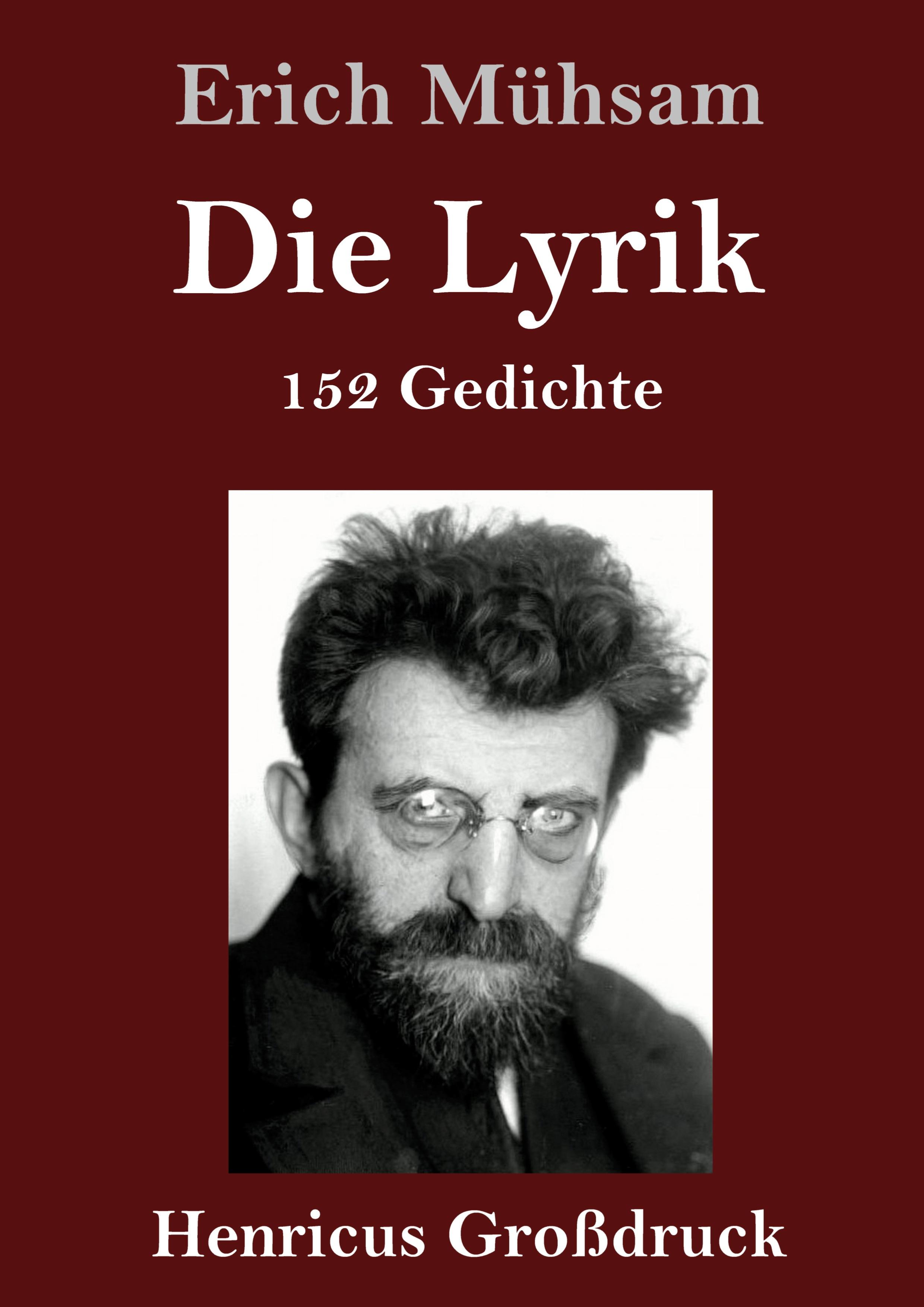 Vorderes Coverbild Die Lyrik (Großdruck)
