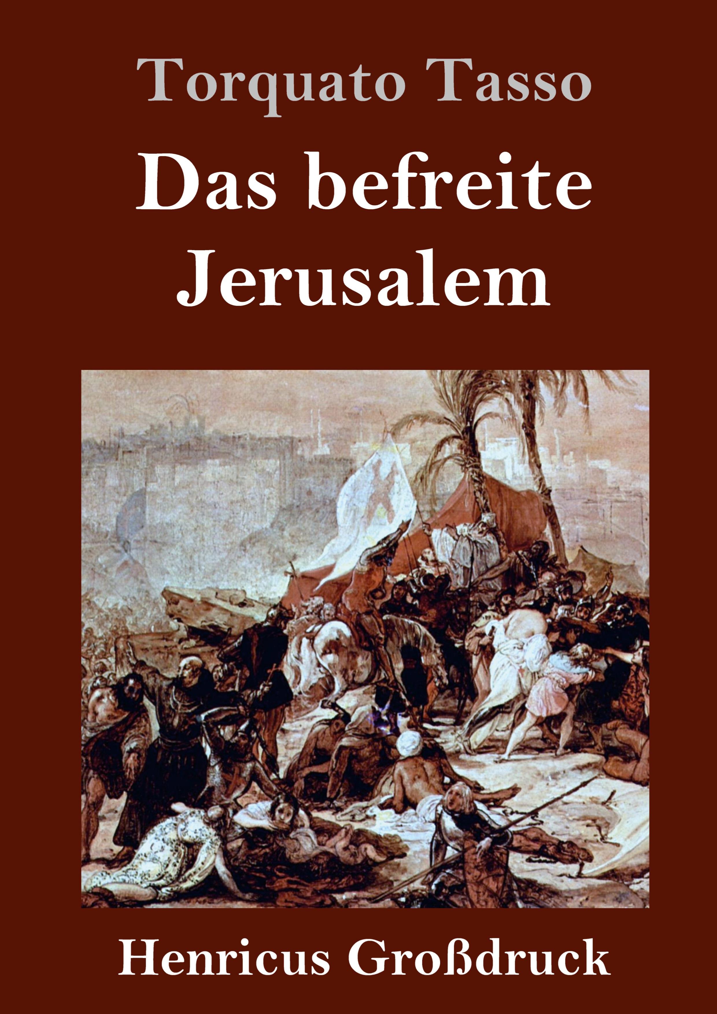 Vorderes Coverbild Das befreite Jerusalem (Großdruck)
