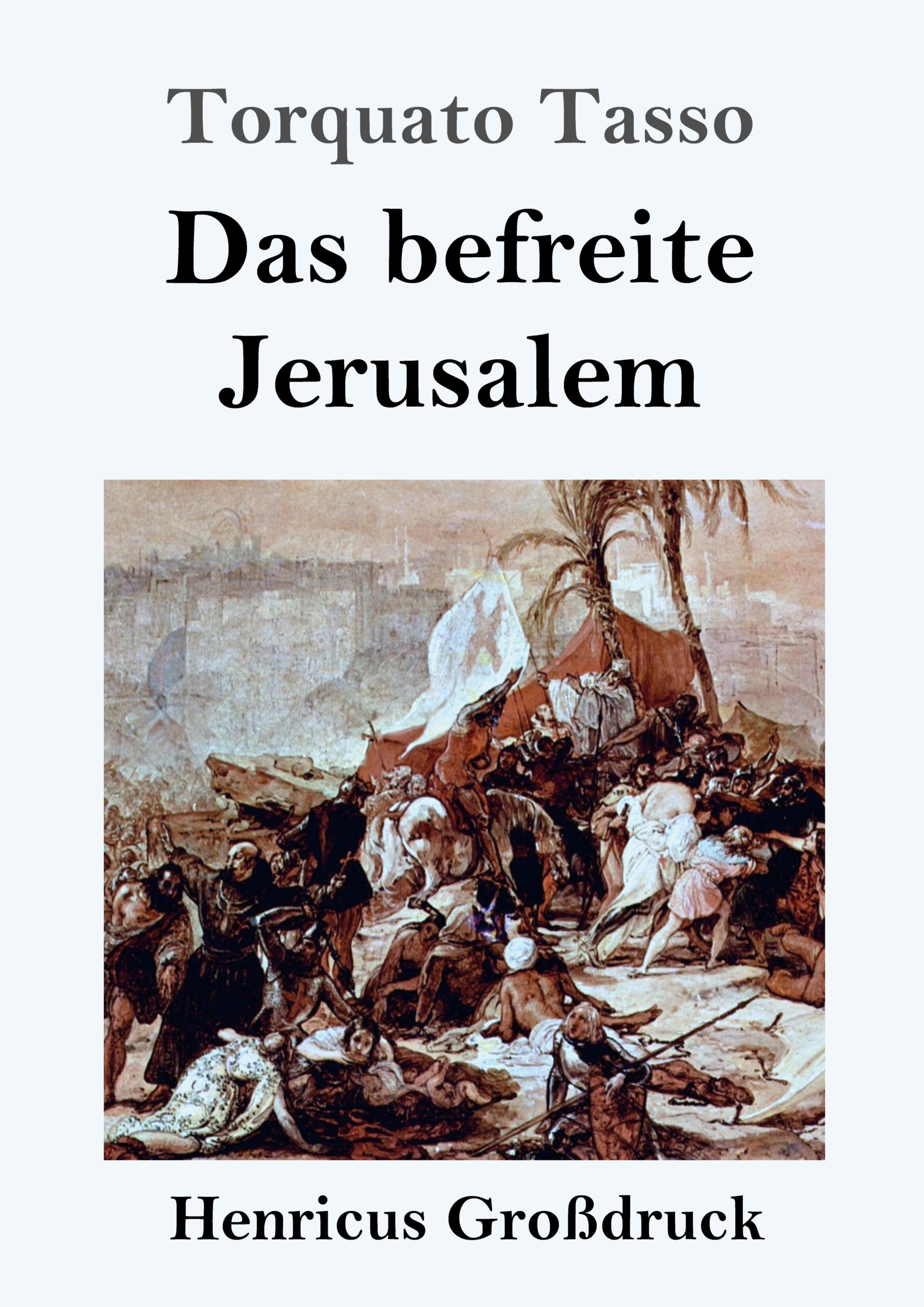 Vorderes Coverbild Das befreite Jerusalem (Großdruck)