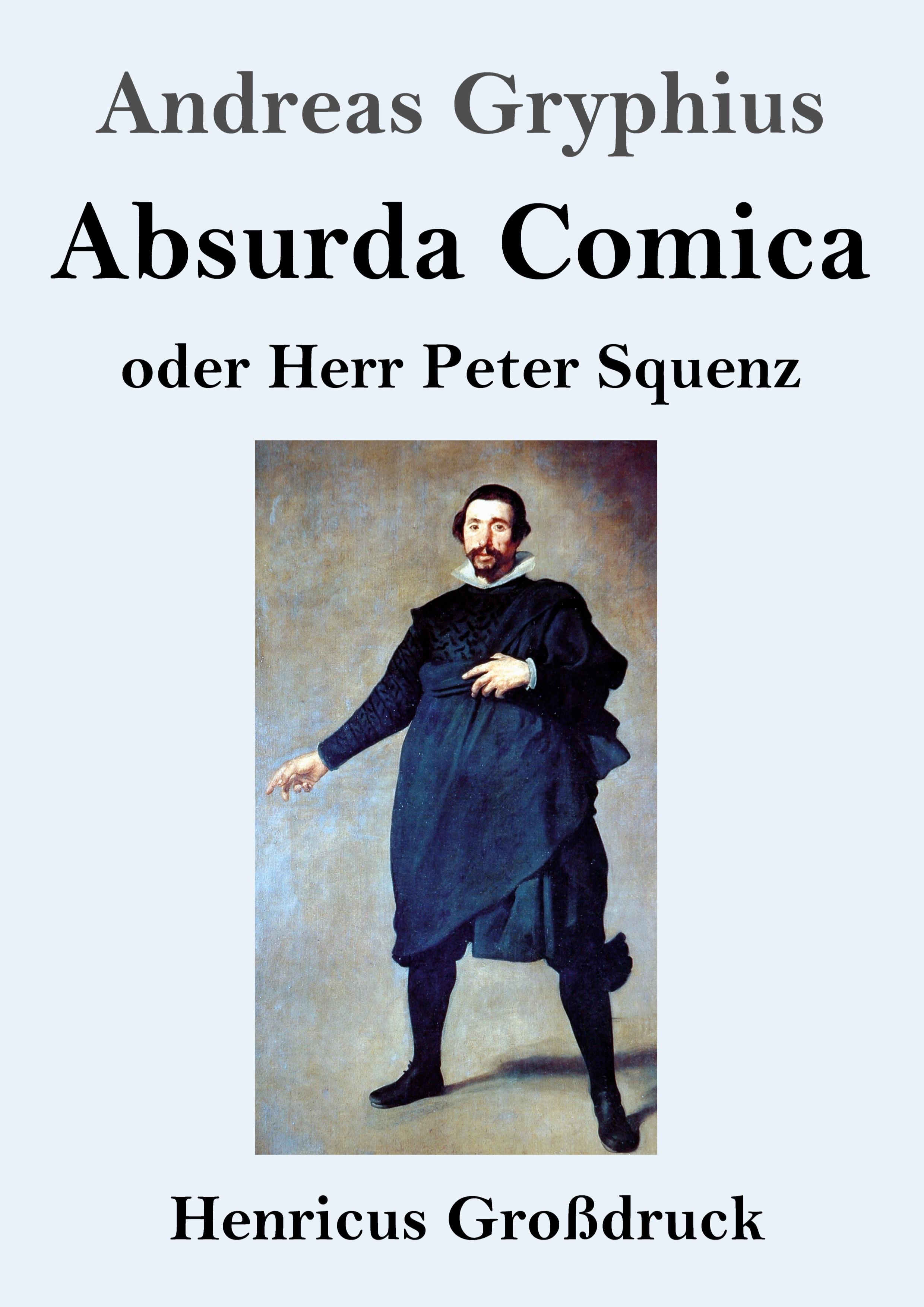 Vorderes Coverbild Absurda Comica  (Großdruck)