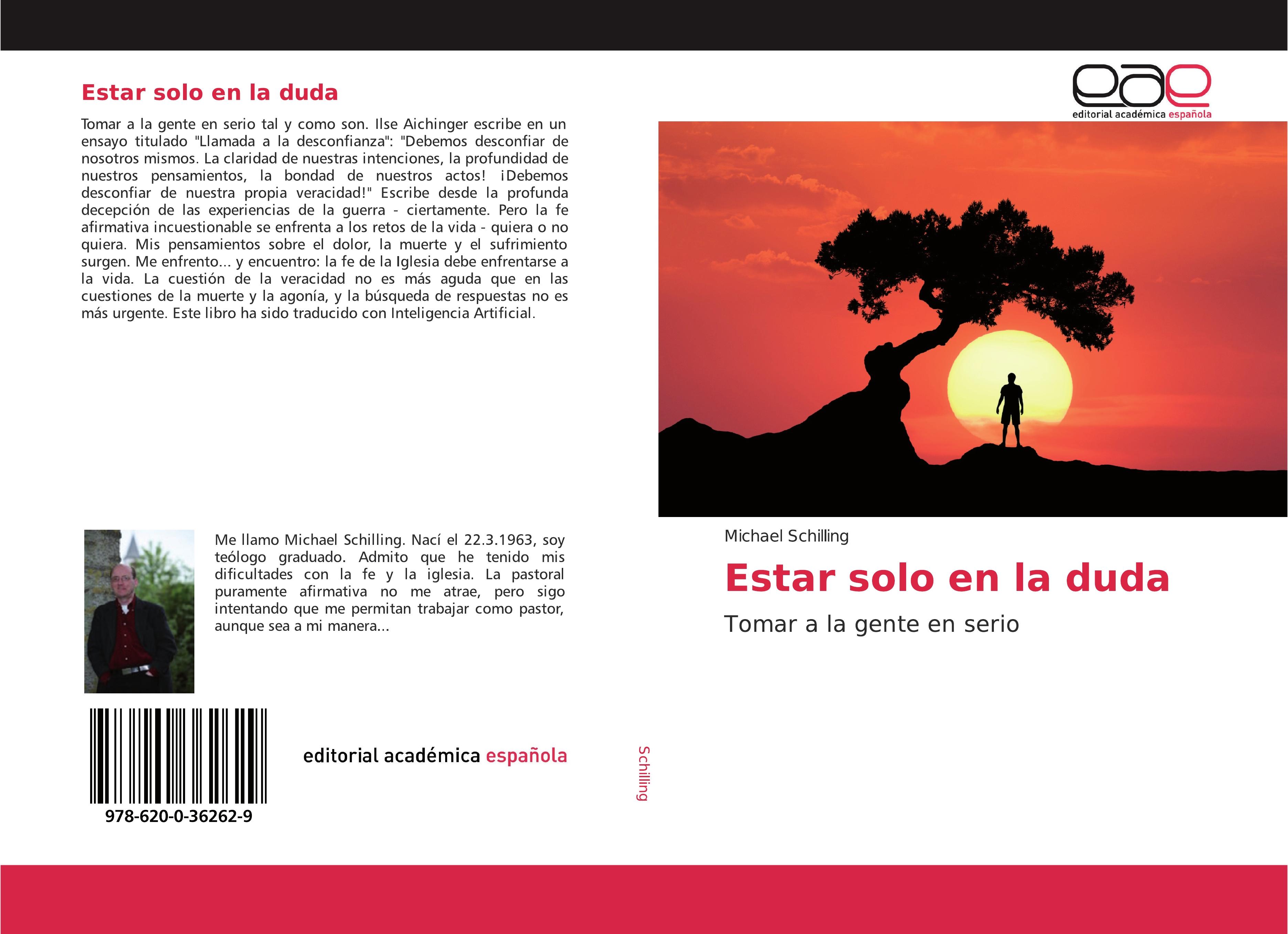 Vorderes Coverbild Estar solo en la duda