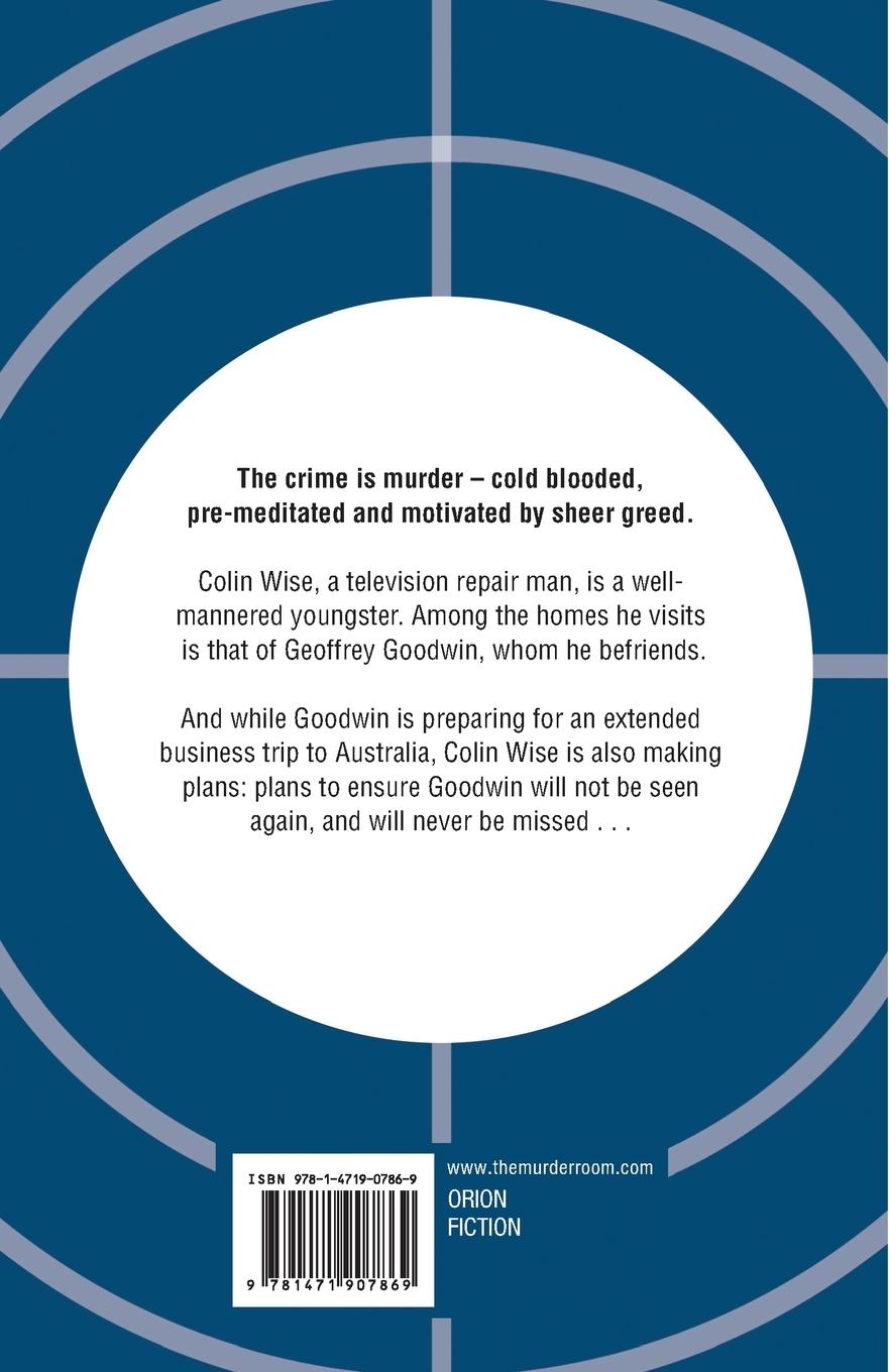 Rückseitencover The Crime of Colin Wise