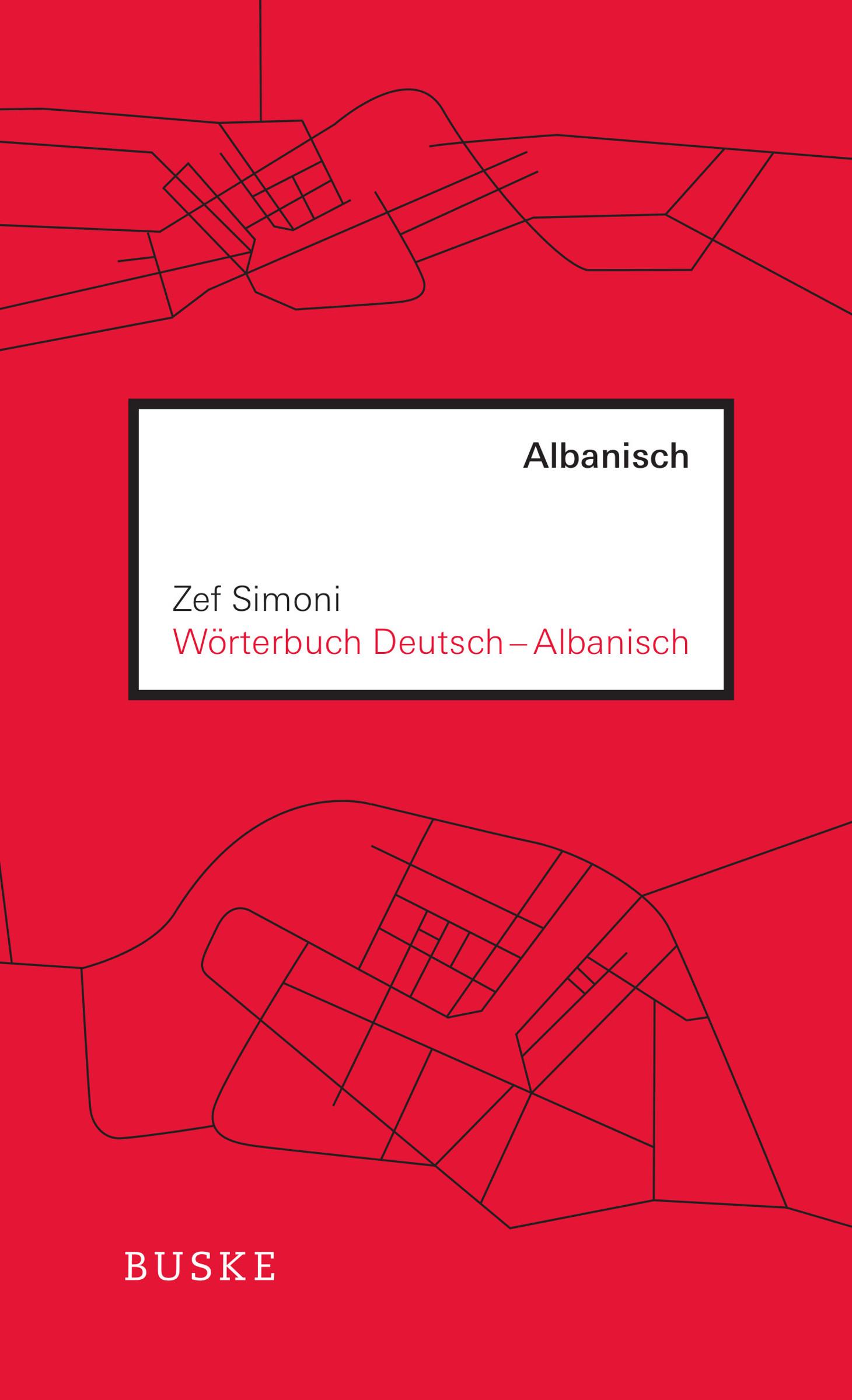 Vorderes Coverbild Wörterbuch Deutsch - Albanisch