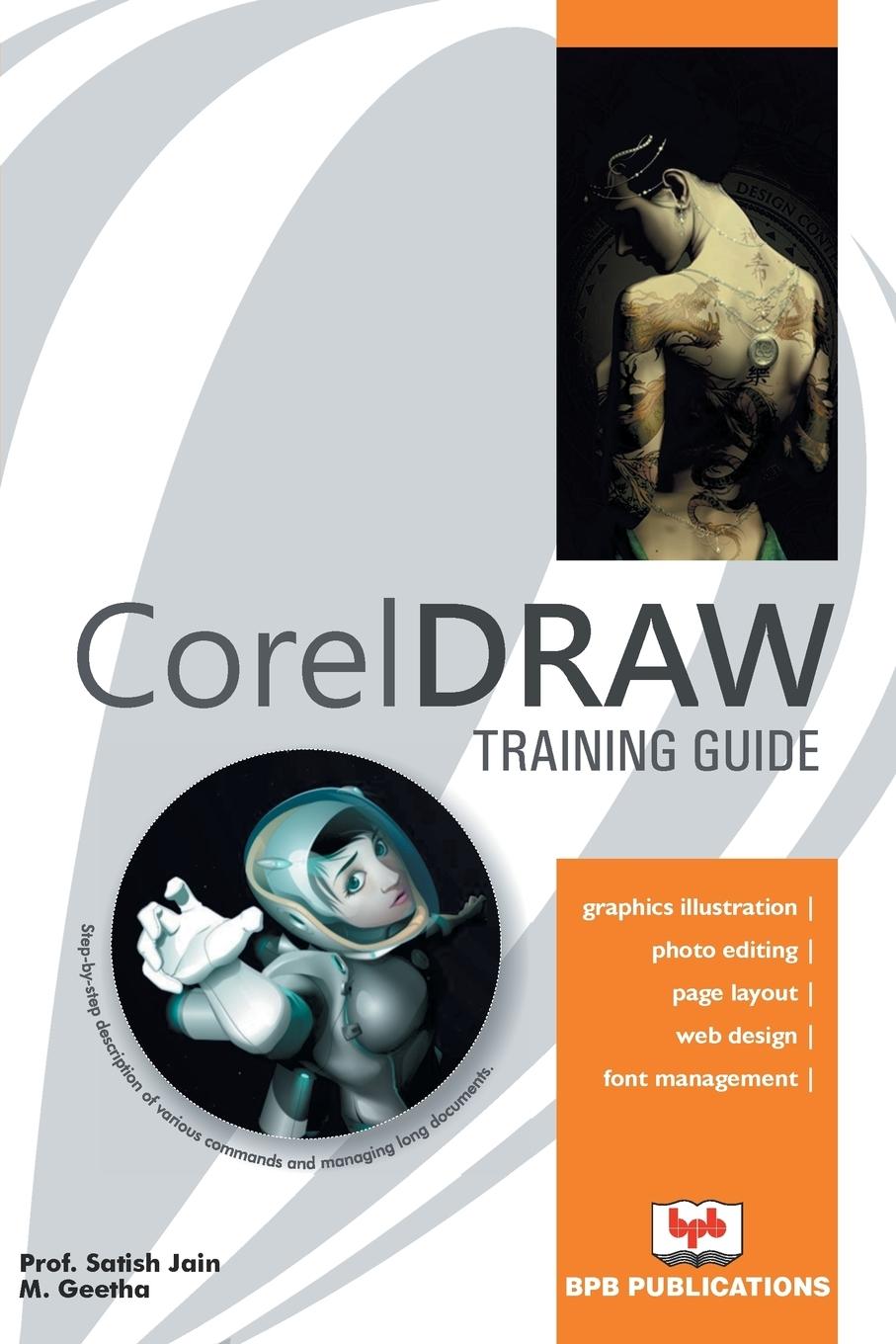 Vorderes Coverbild COREL DRAW TRAINING GUIDE