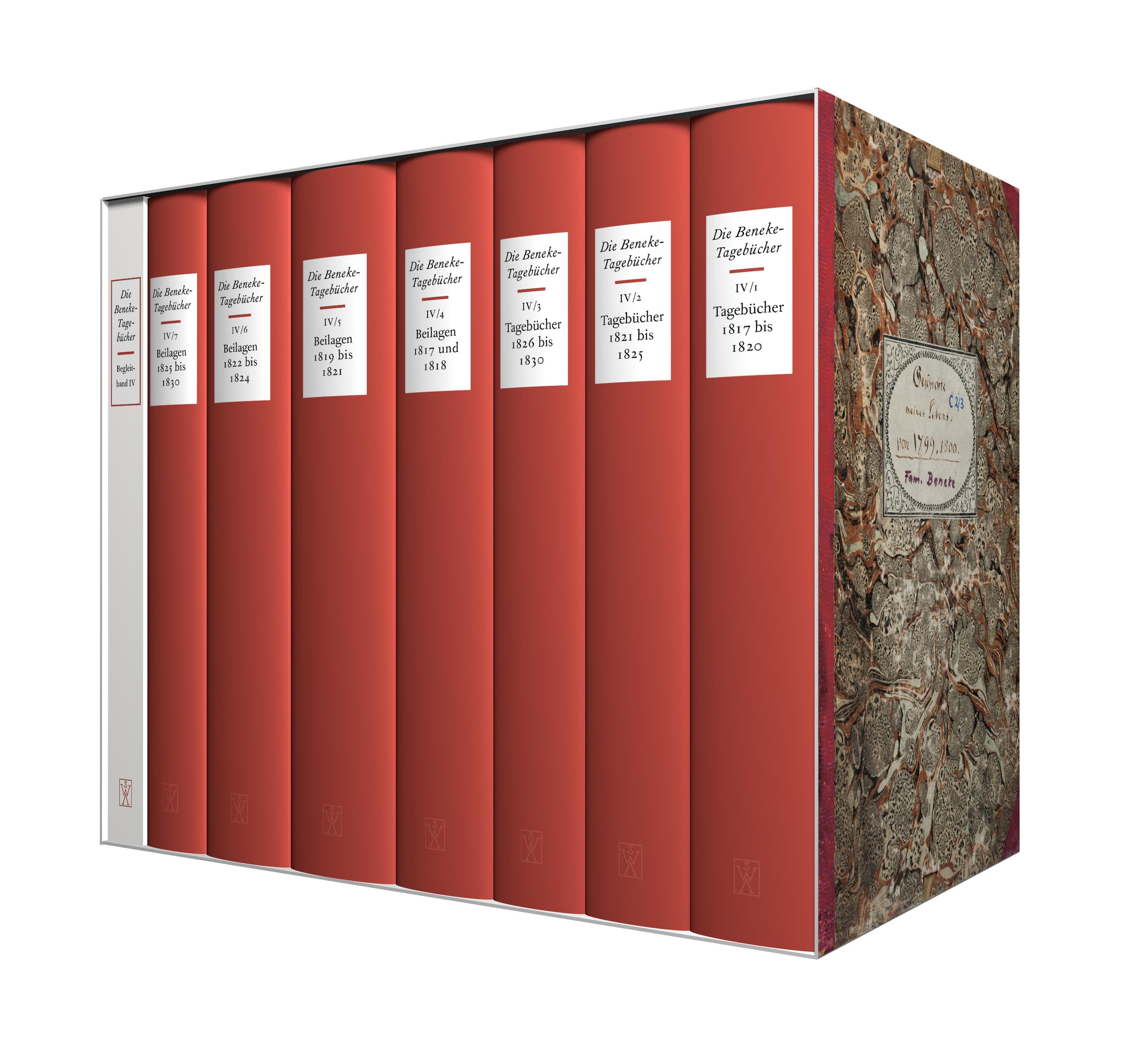 Vorderes Coverbild Die Tagebücher IV (1817-1830)