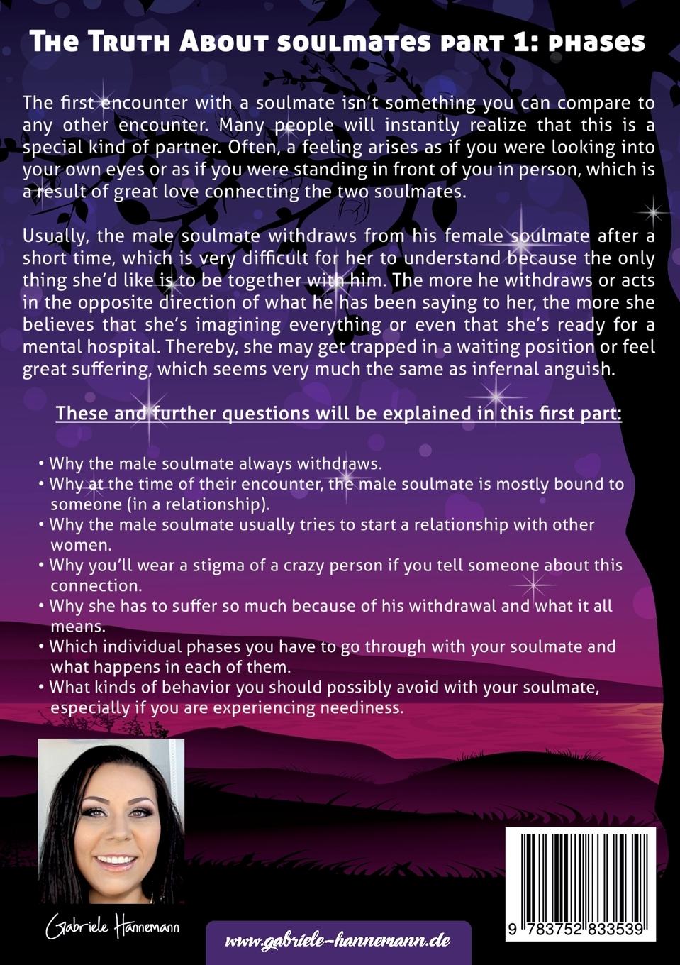 Rückseitencover The Truth About Soulmates (Twin Souls, Twin Flames, Dual Souls, Karmic Partners) Part 1: Phases