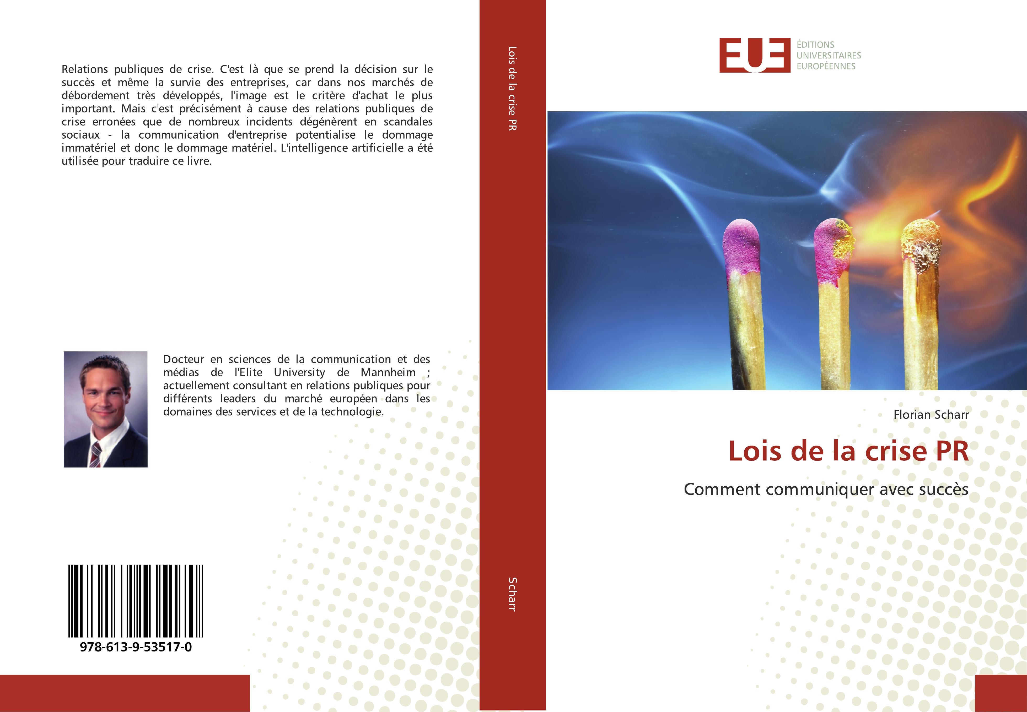 Vorderes Coverbild Lois de la crise PR